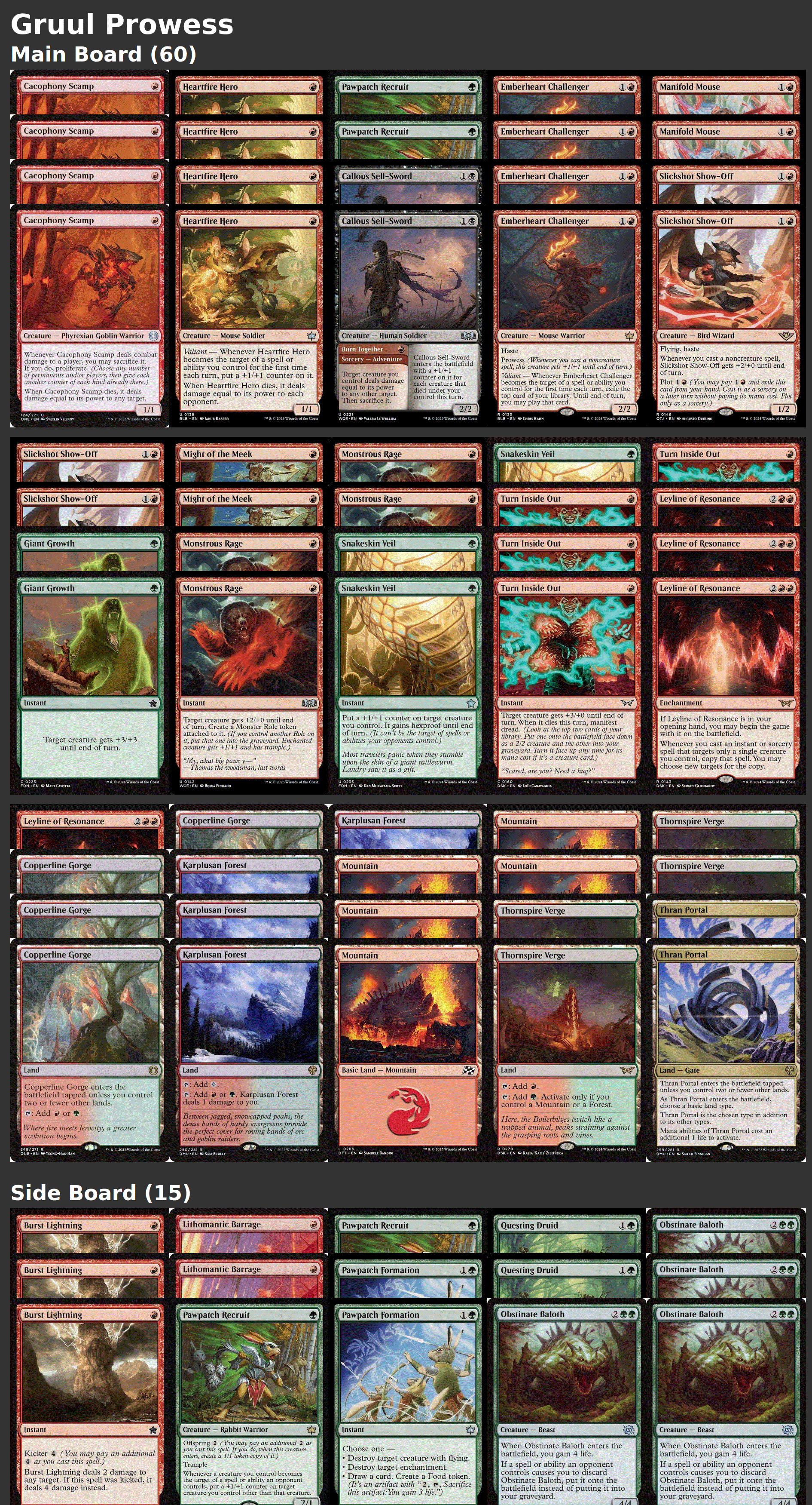 Gruul Prowess