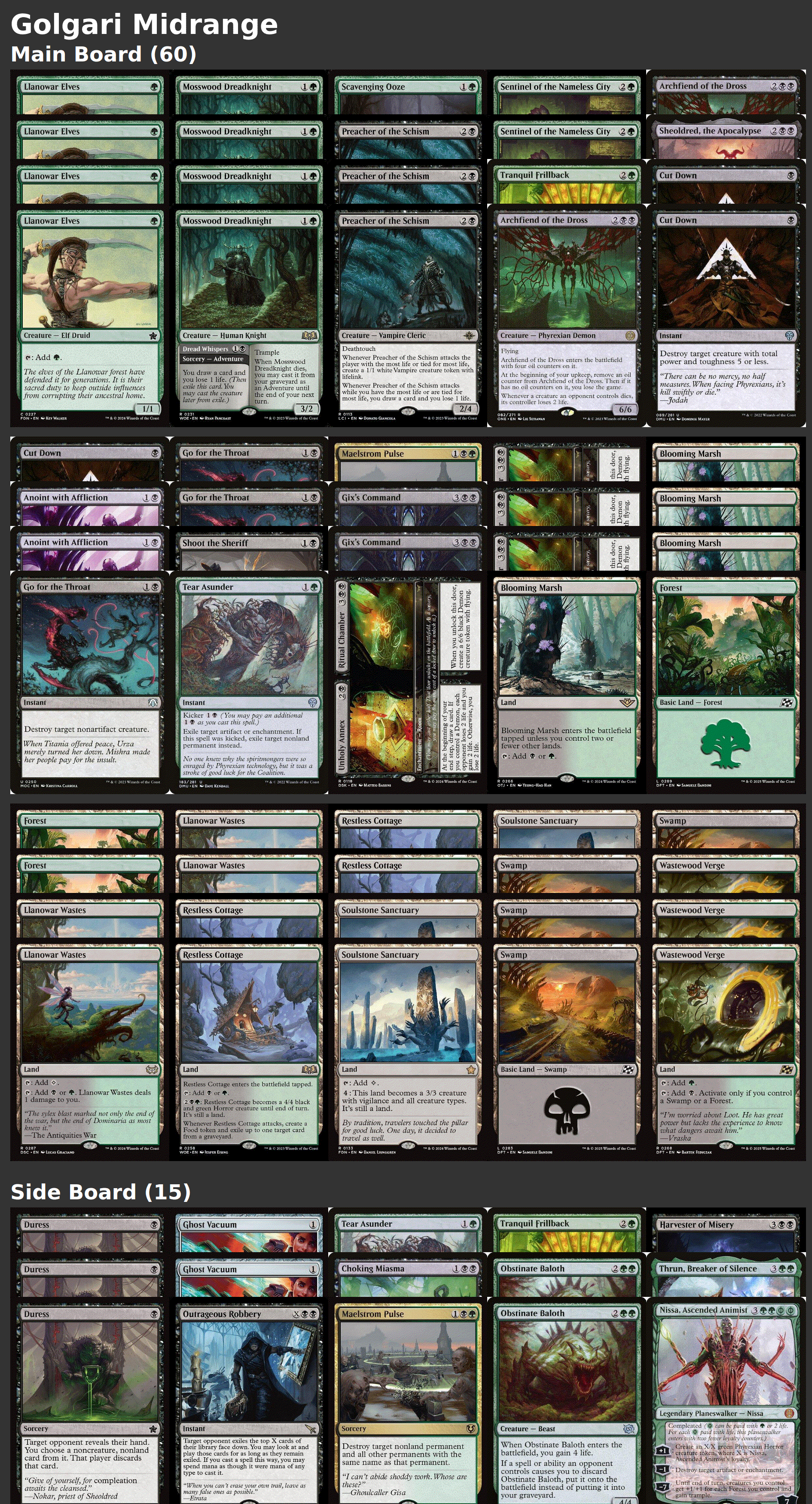 Golgari Midrange
