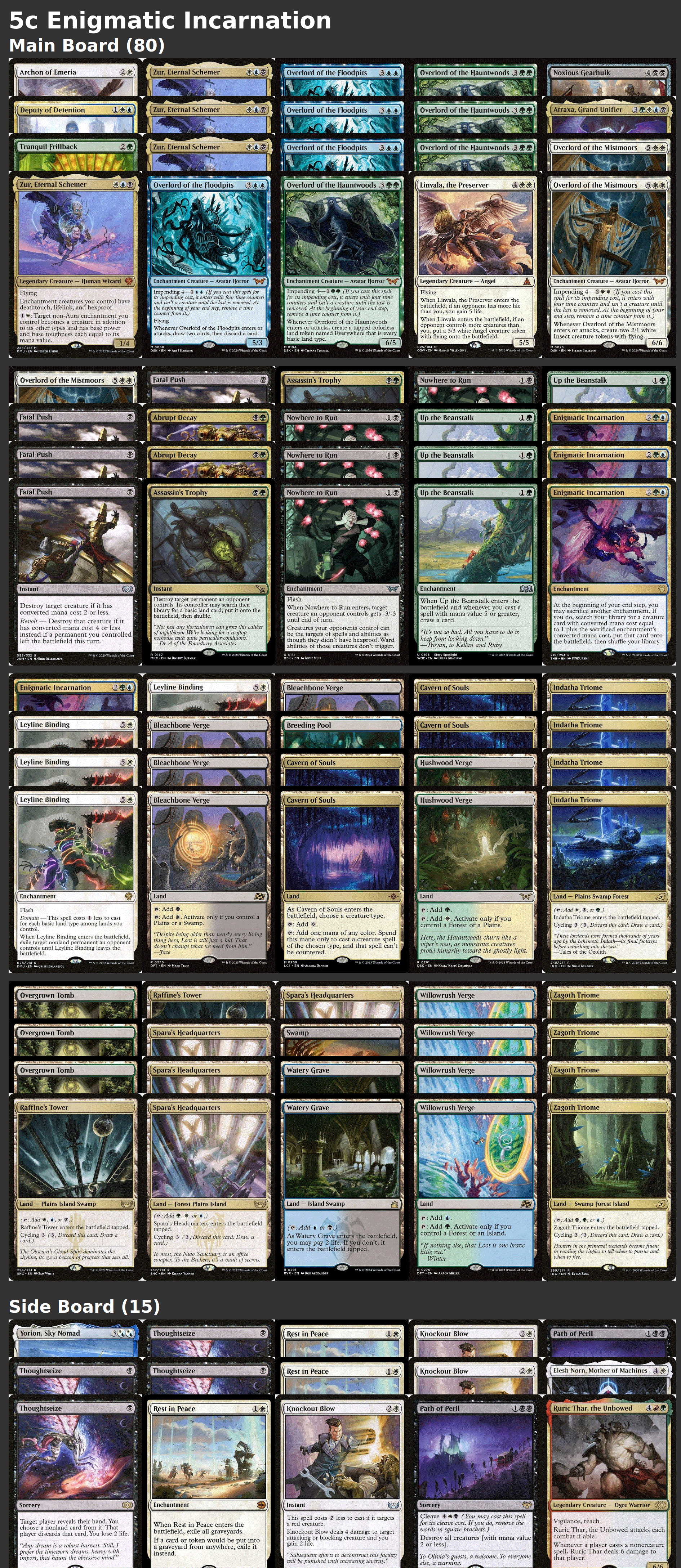 5c Enigmatic Incarnation