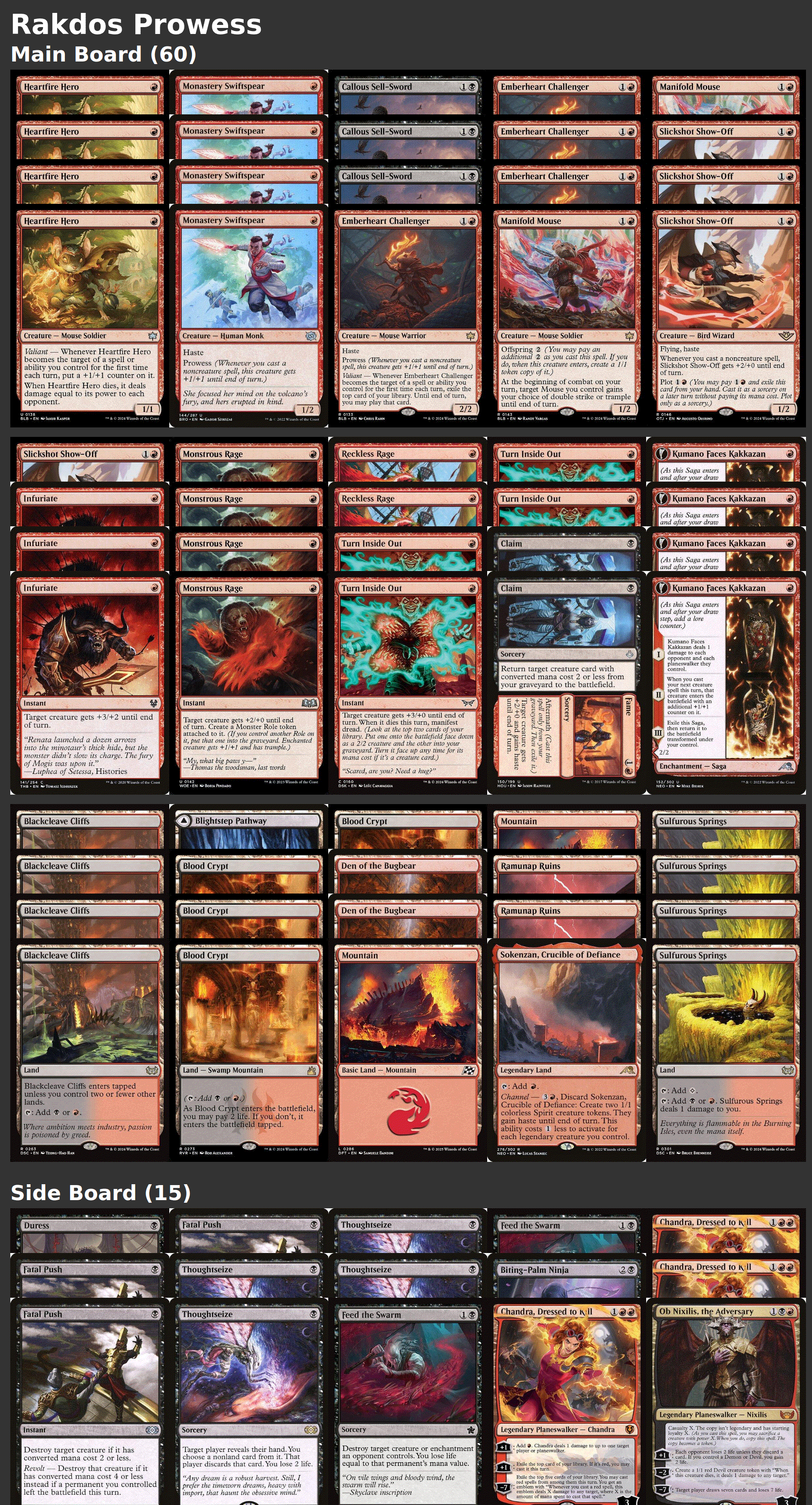 Rakdos Prowess