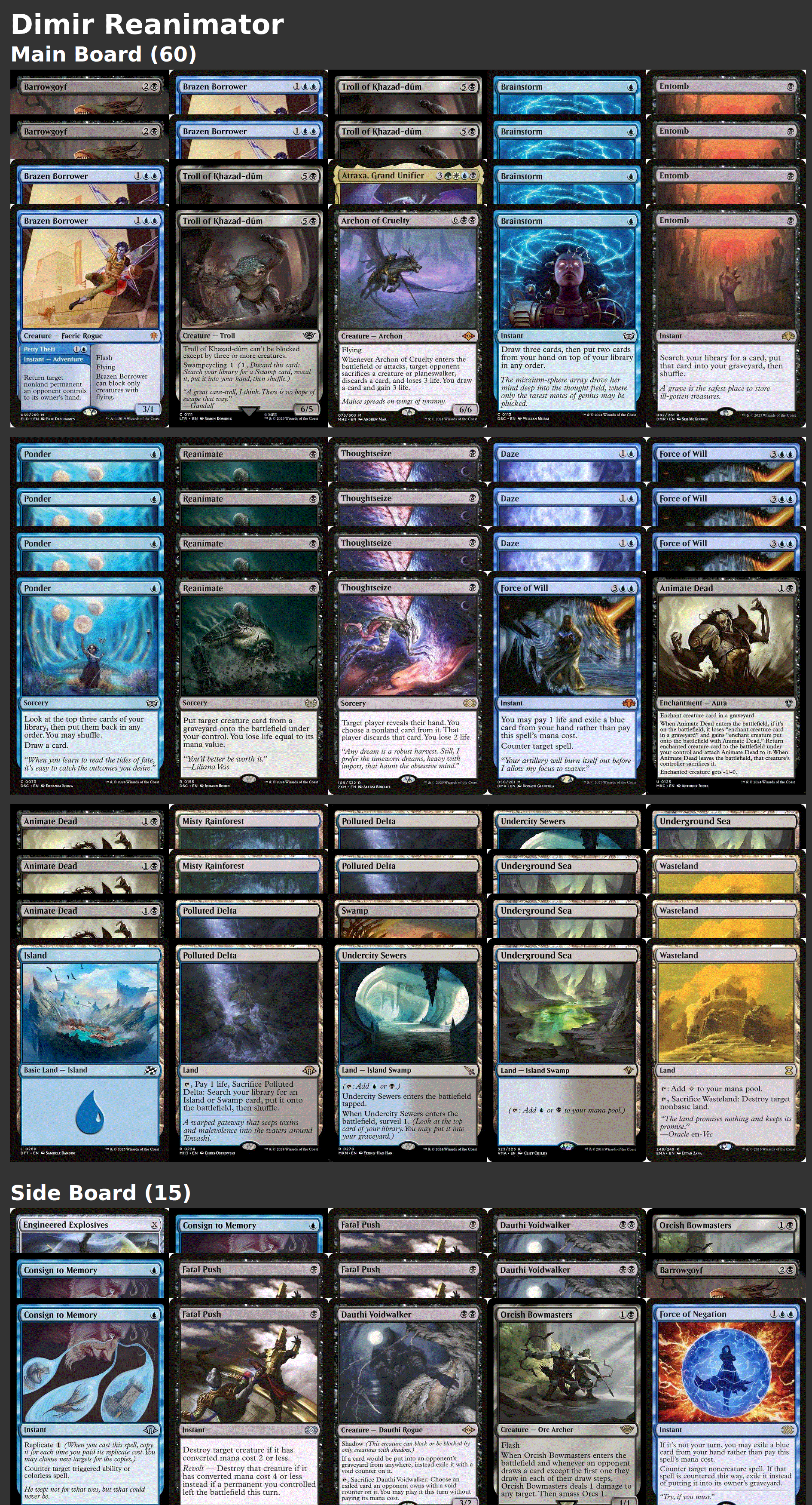 Dimir Reanimator