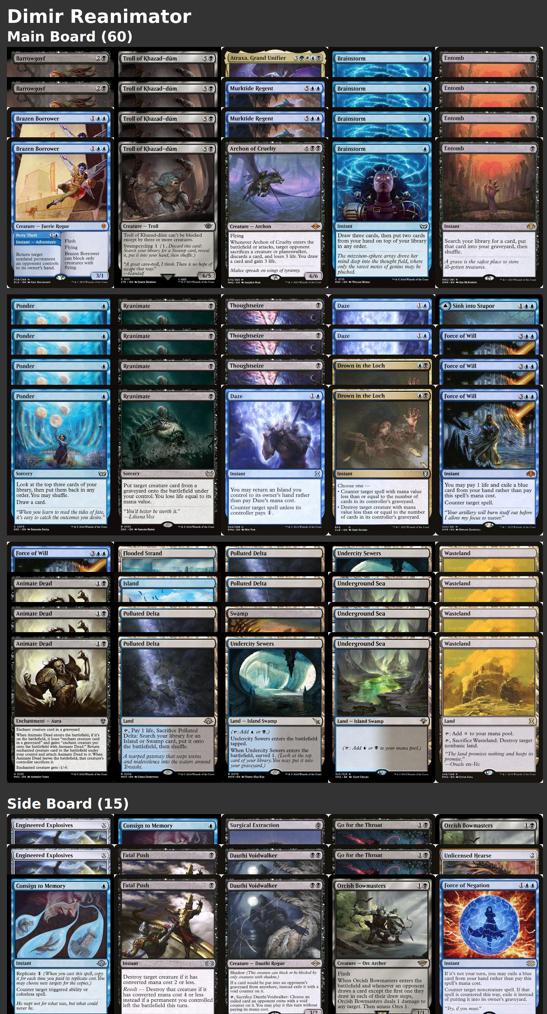 Dimir Reanimator