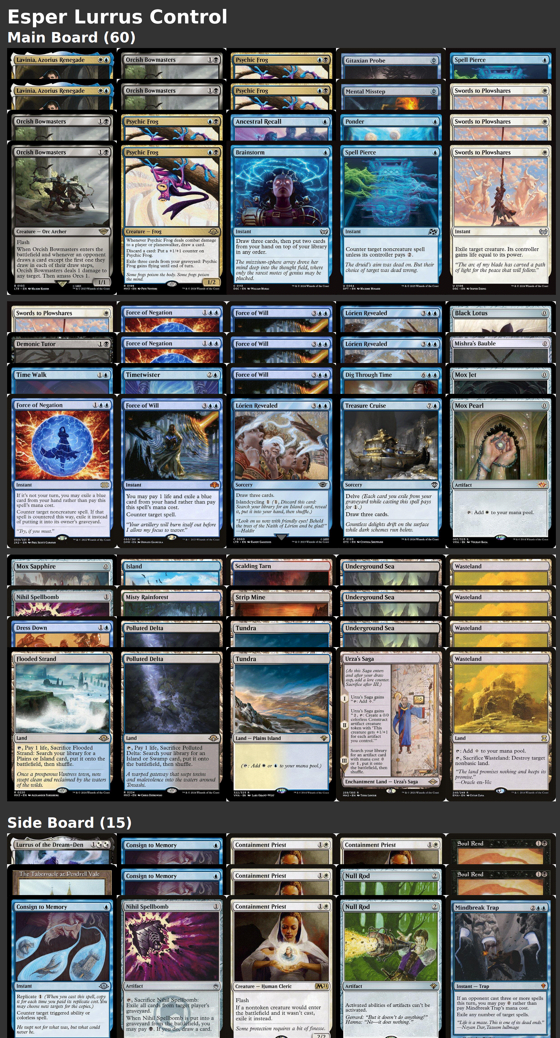 Esper Lurrus Control