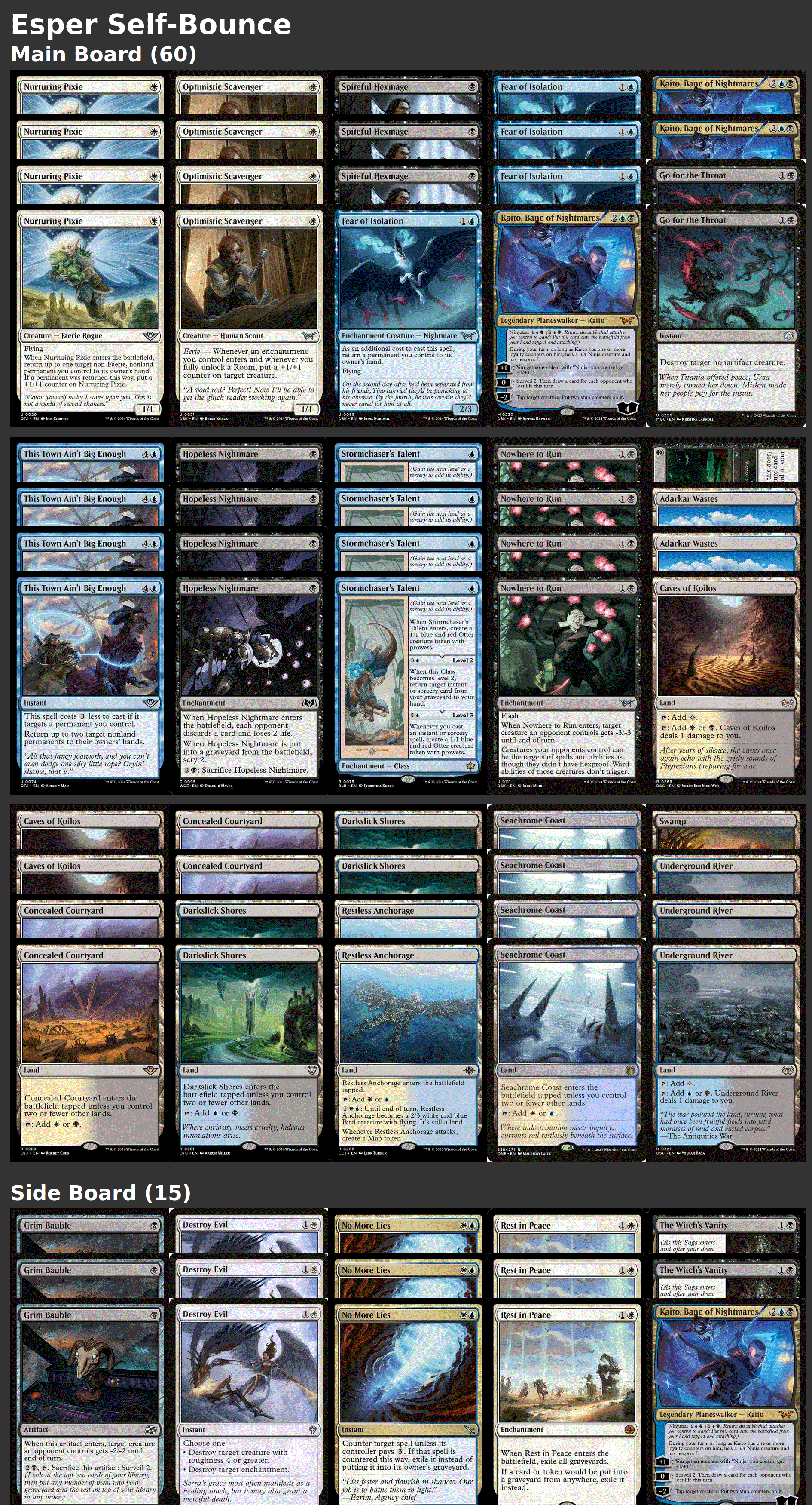 Esper Self-Bounce