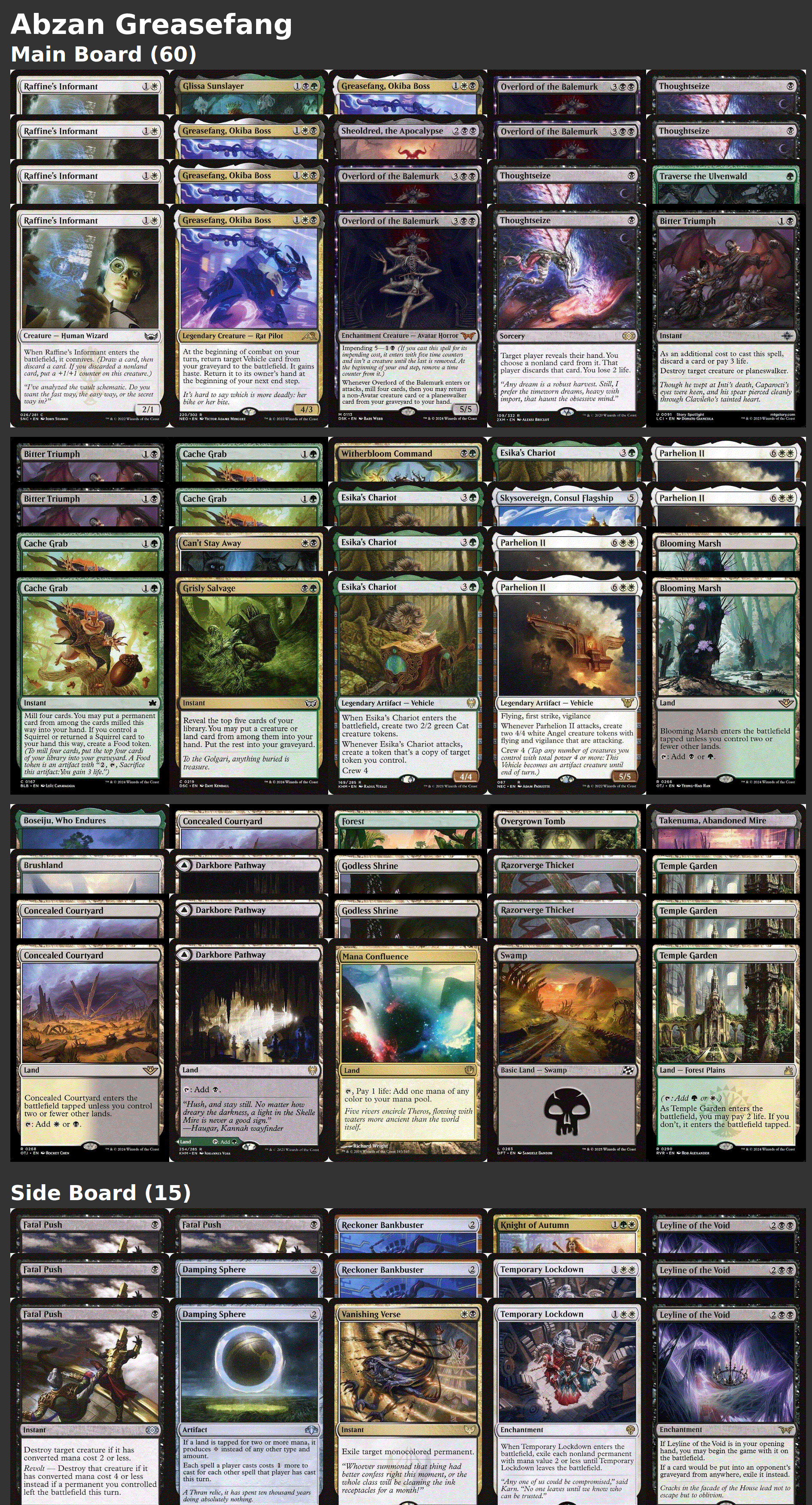 Abzan Greasefang