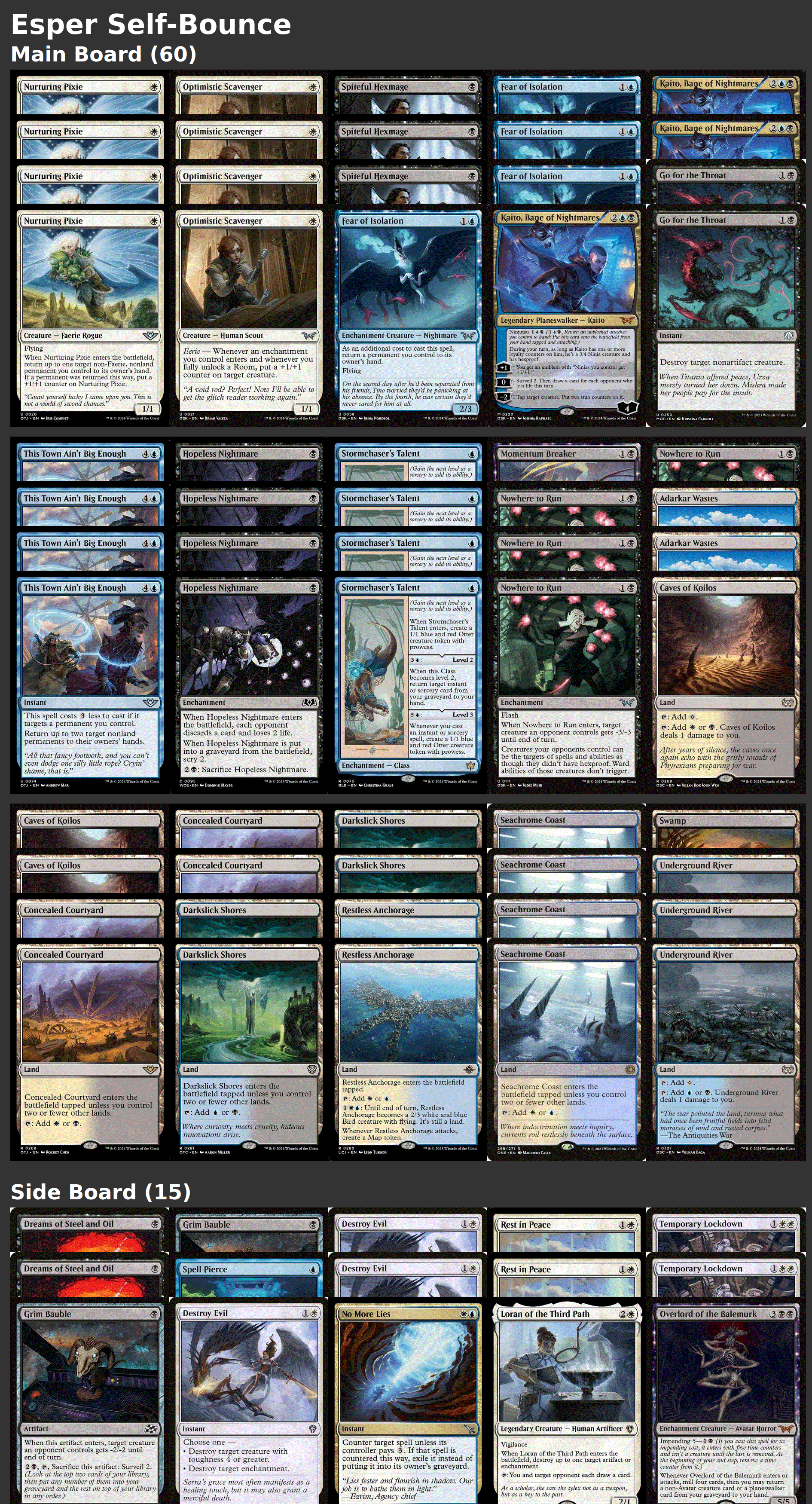 Esper Self-Bounce