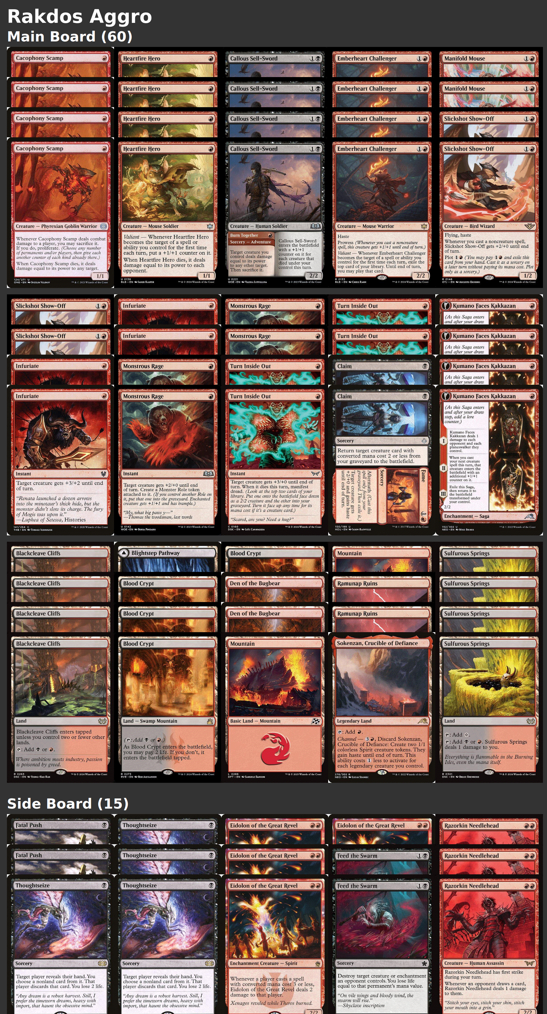 Rakdos Aggro