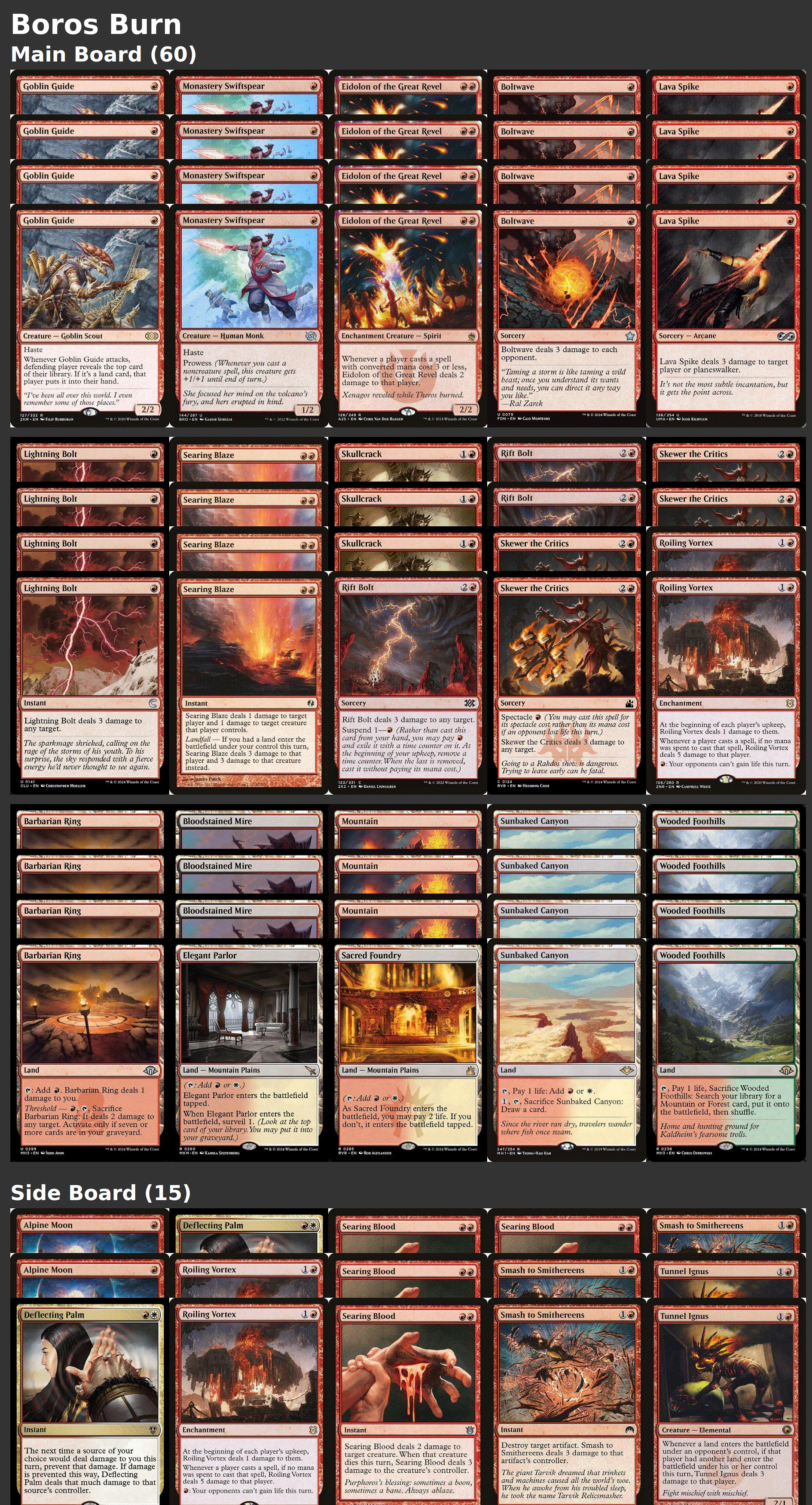 Boros Burn