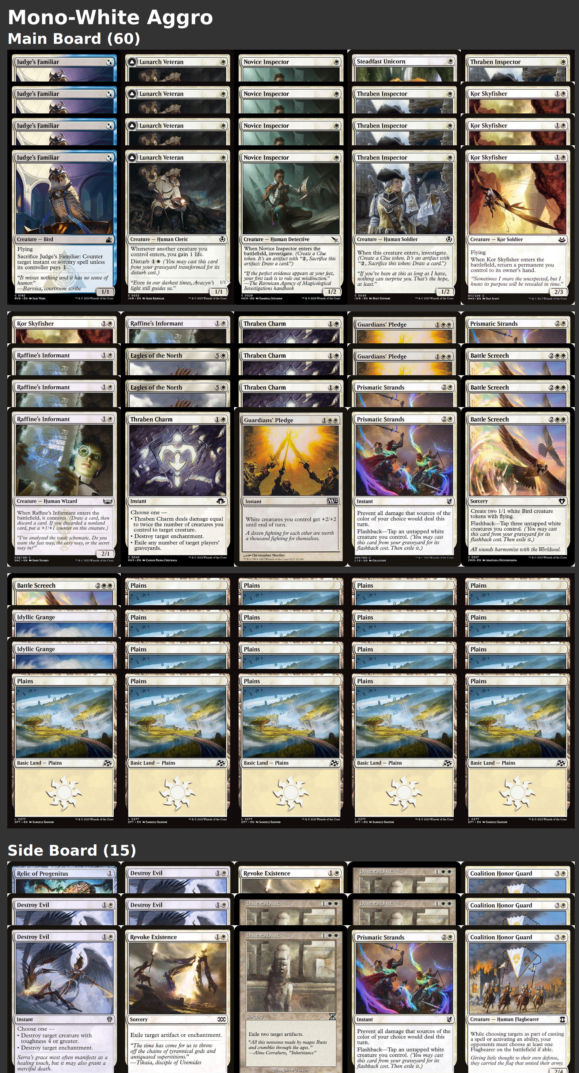 Mono-White Aggro