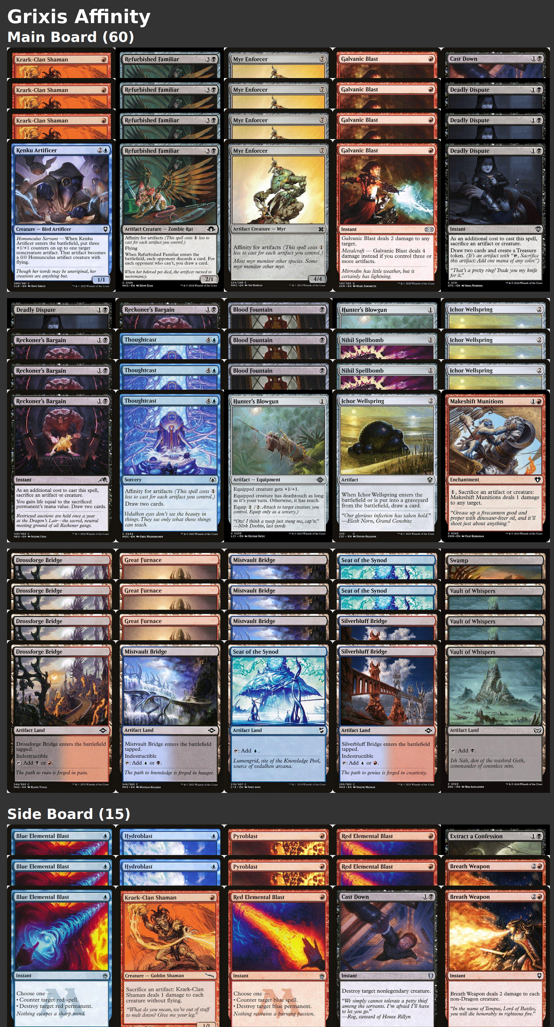 Grixis Affinity