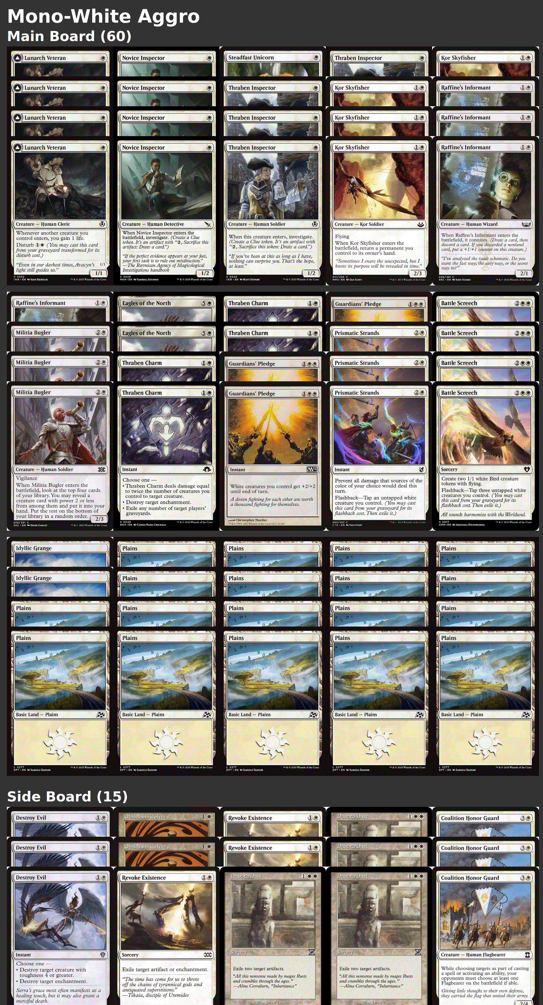 Mono-White Aggro
