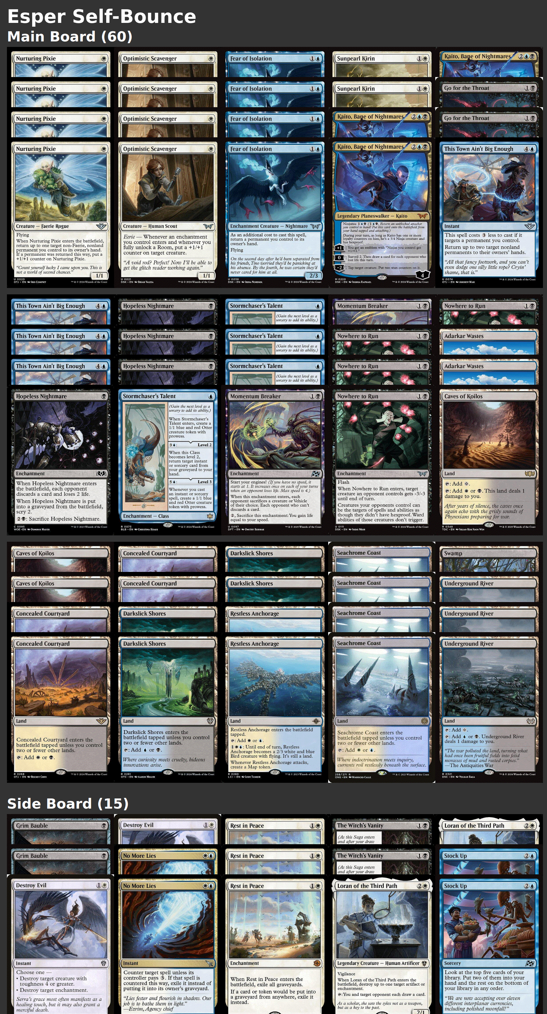 Esper Self-Bounce
