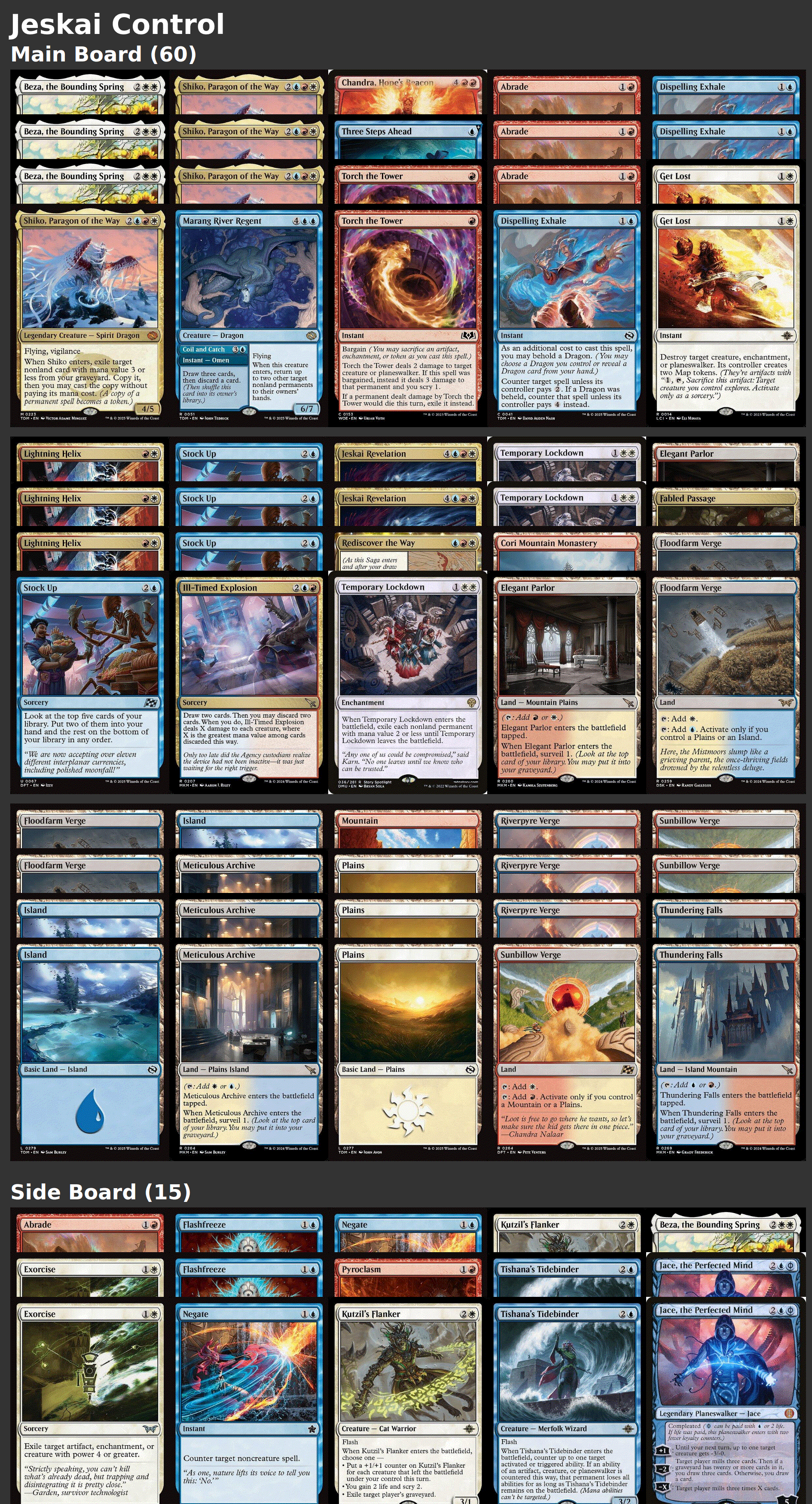 Jeskai Control