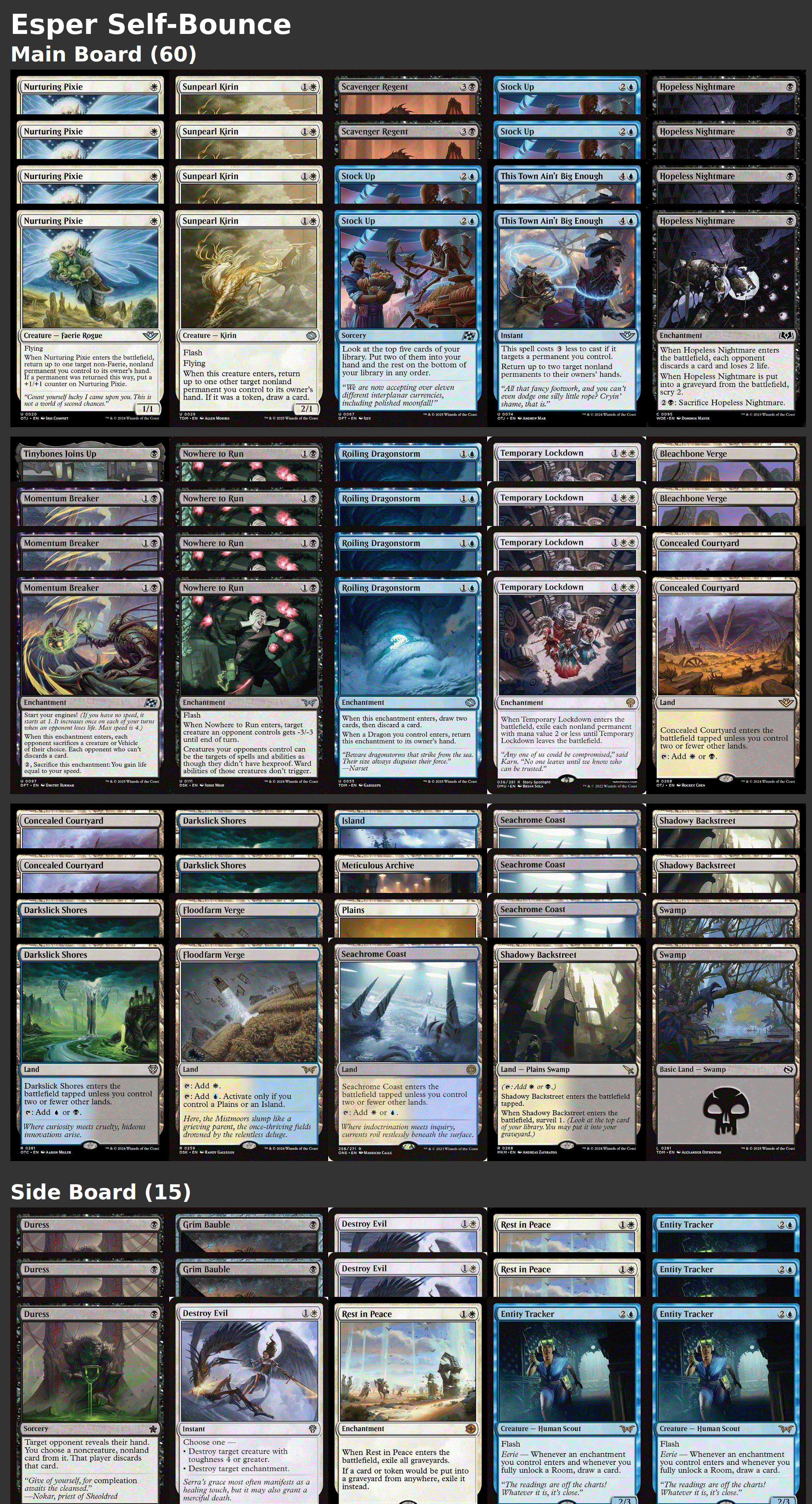 Esper Self-Bounce