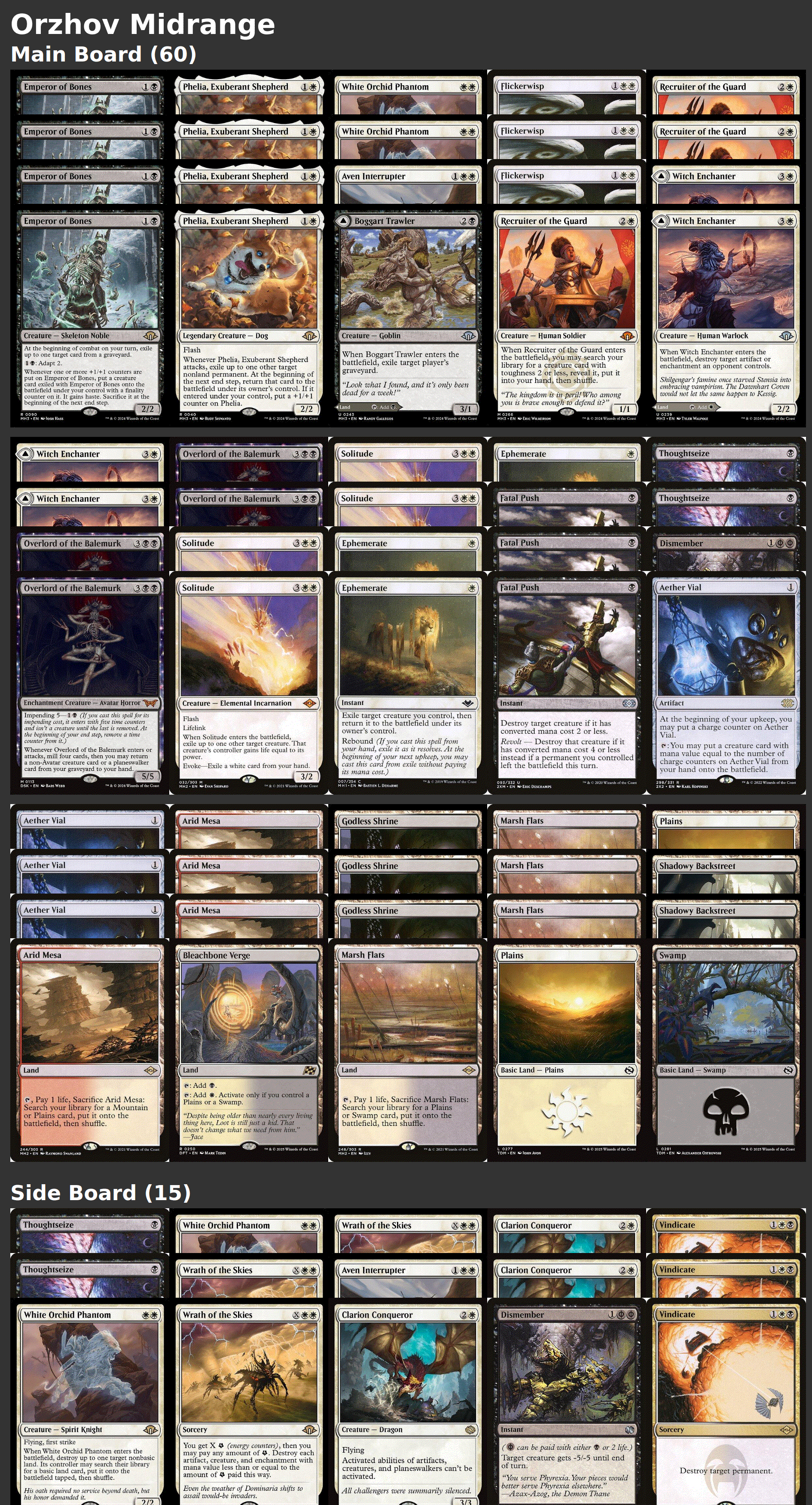 Orzhov Midrange