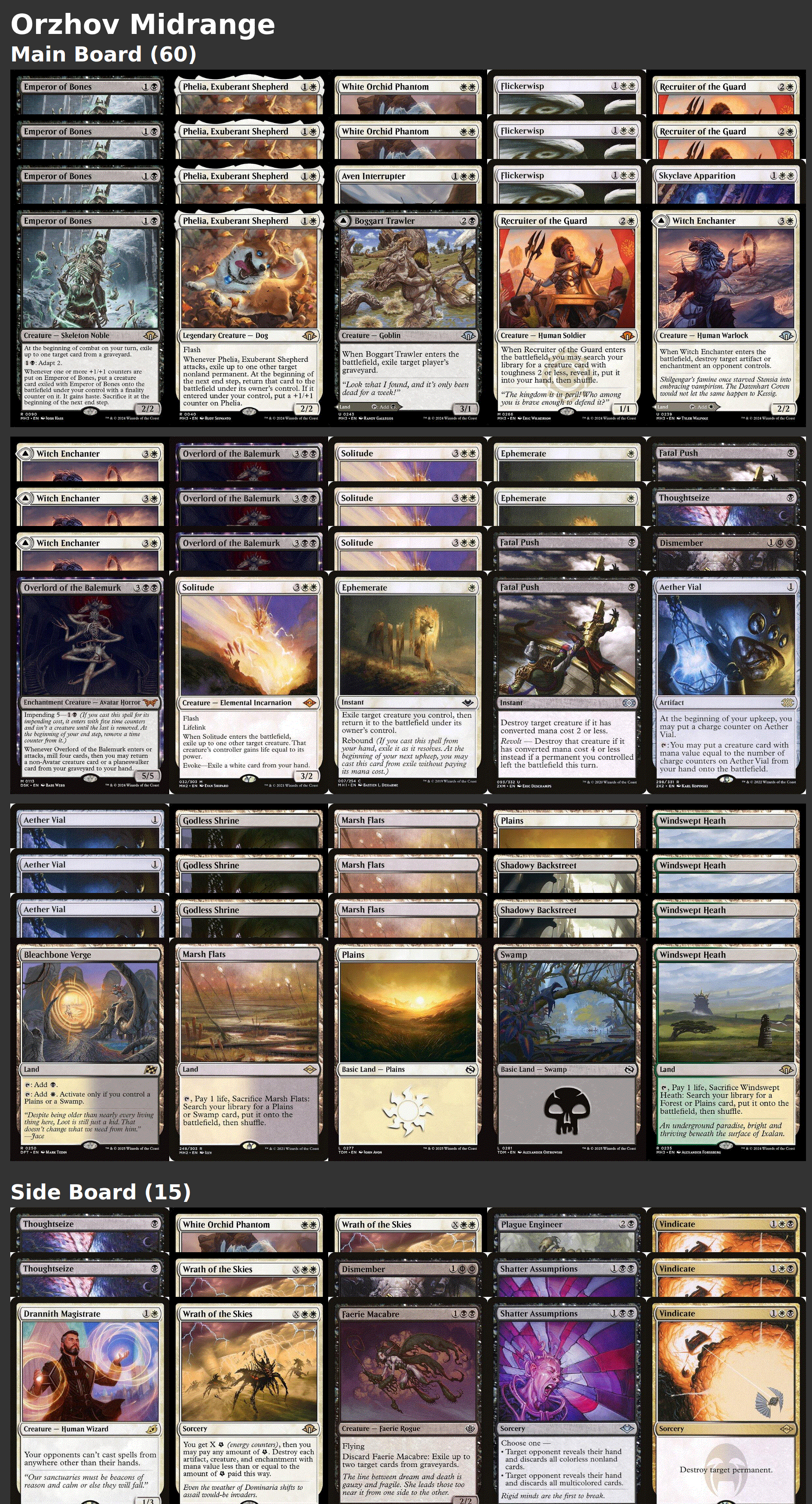 Orzhov Midrange