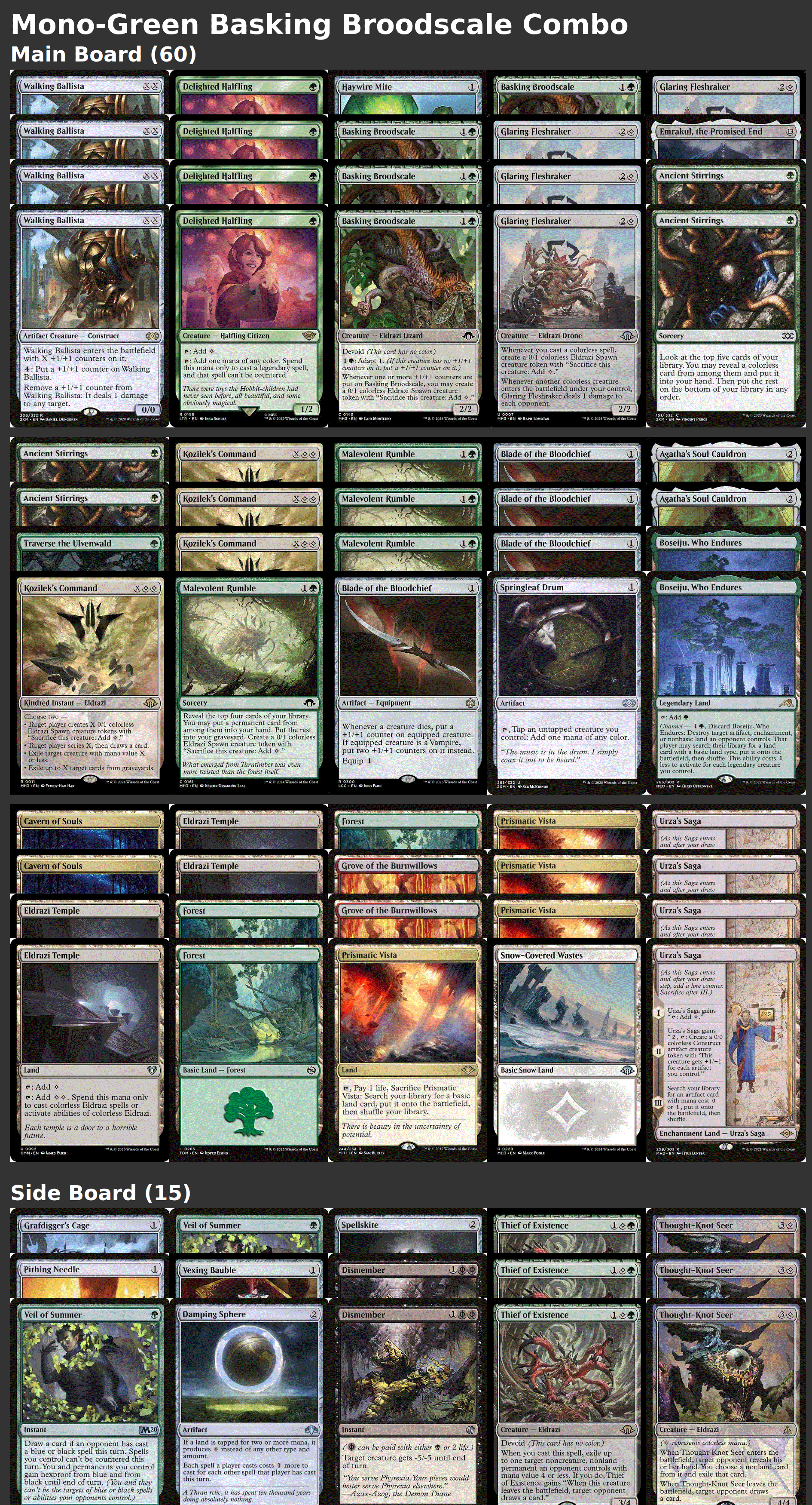Mono-Green Basking Broodscale Combo