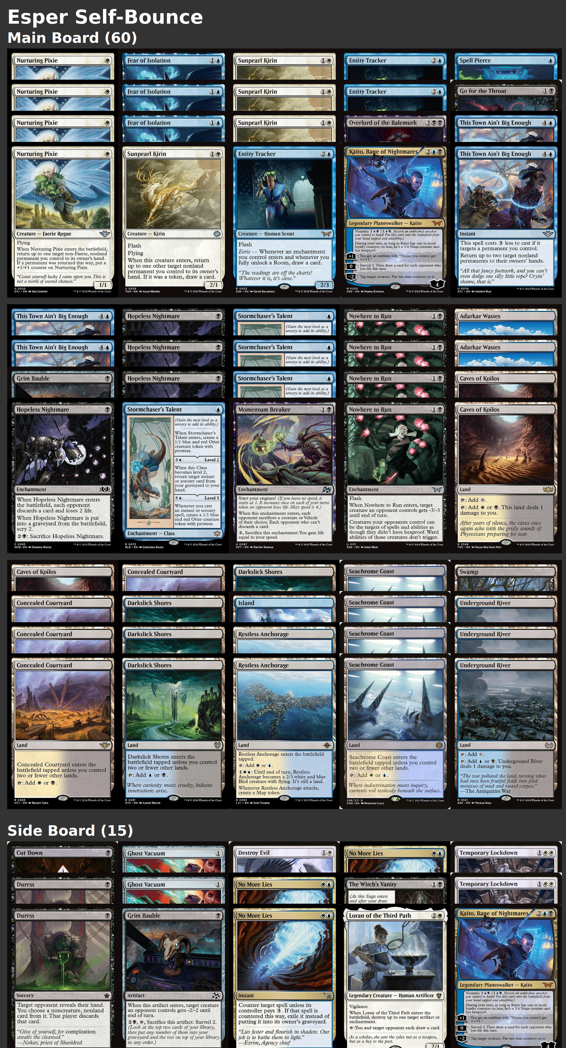 Esper Self-Bounce