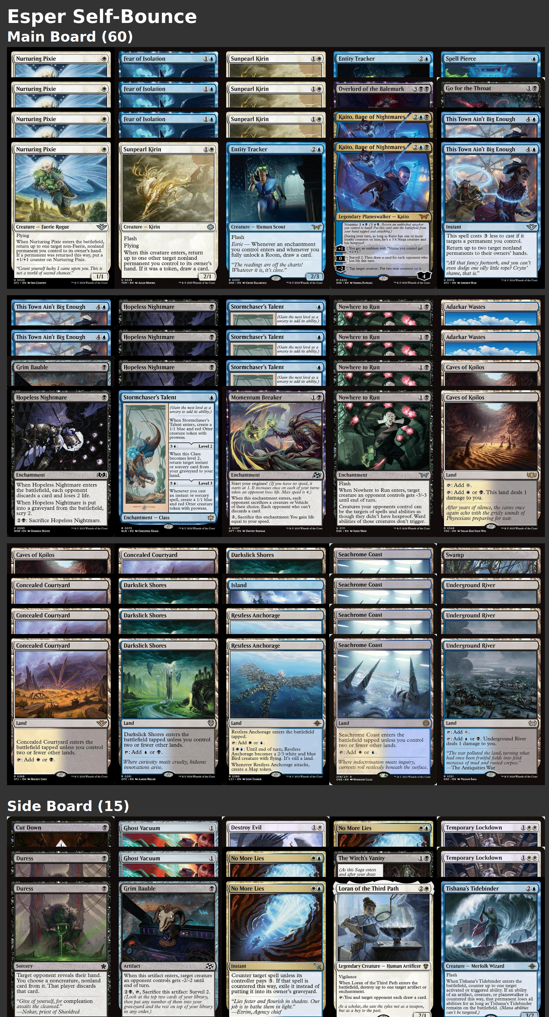 Esper Self-Bounce