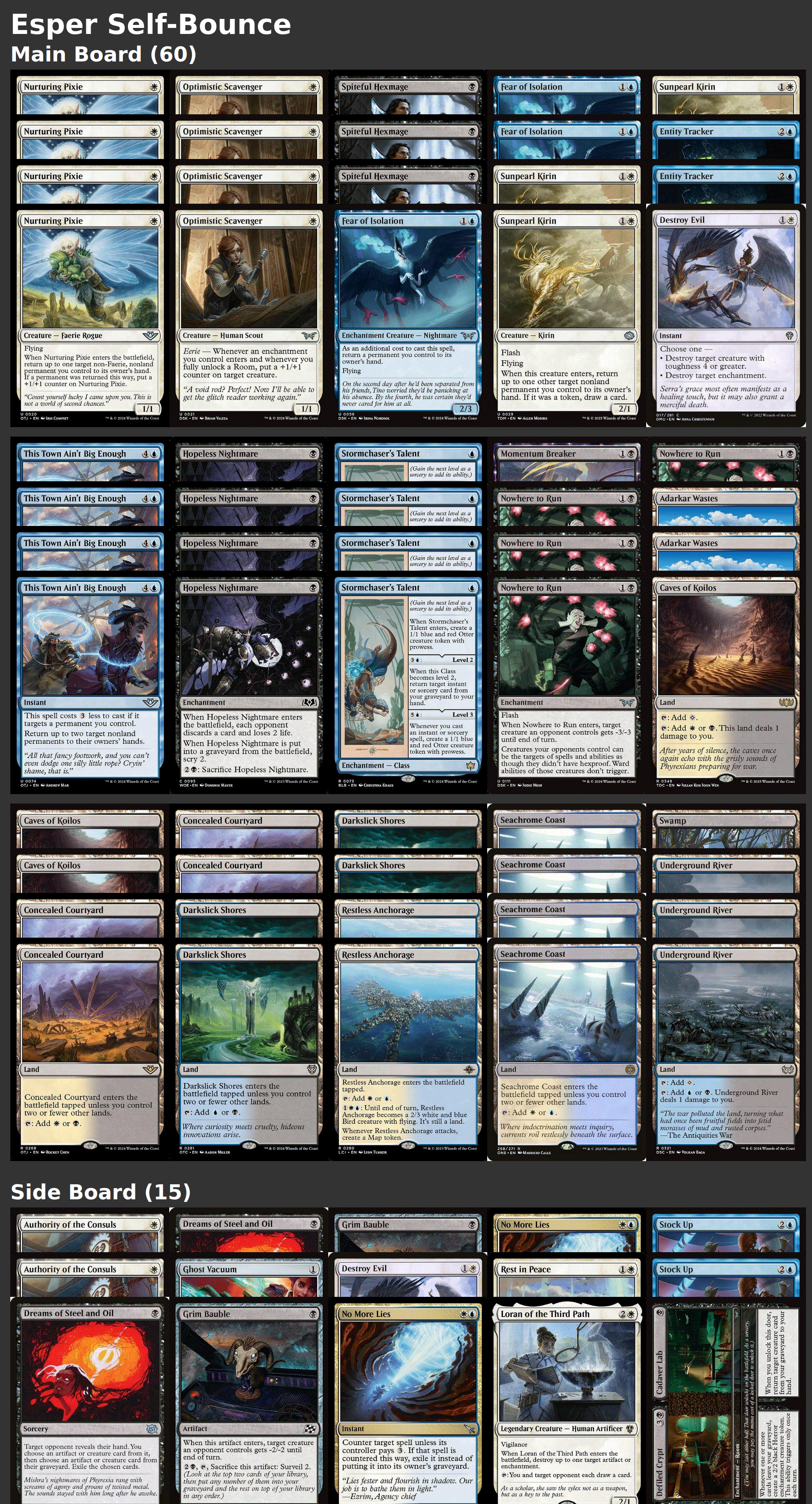 Esper Self-Bounce