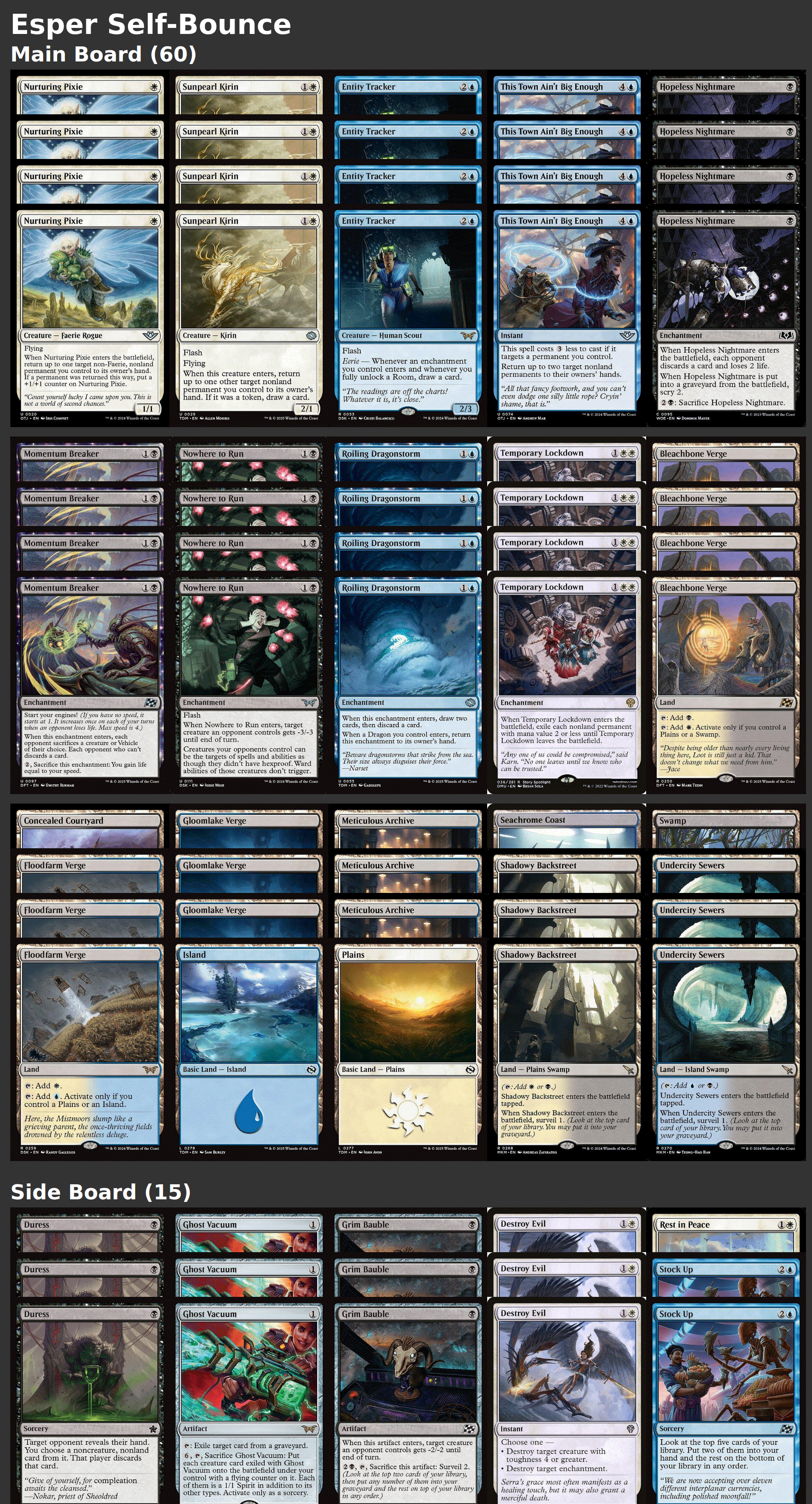 Esper Self-Bounce