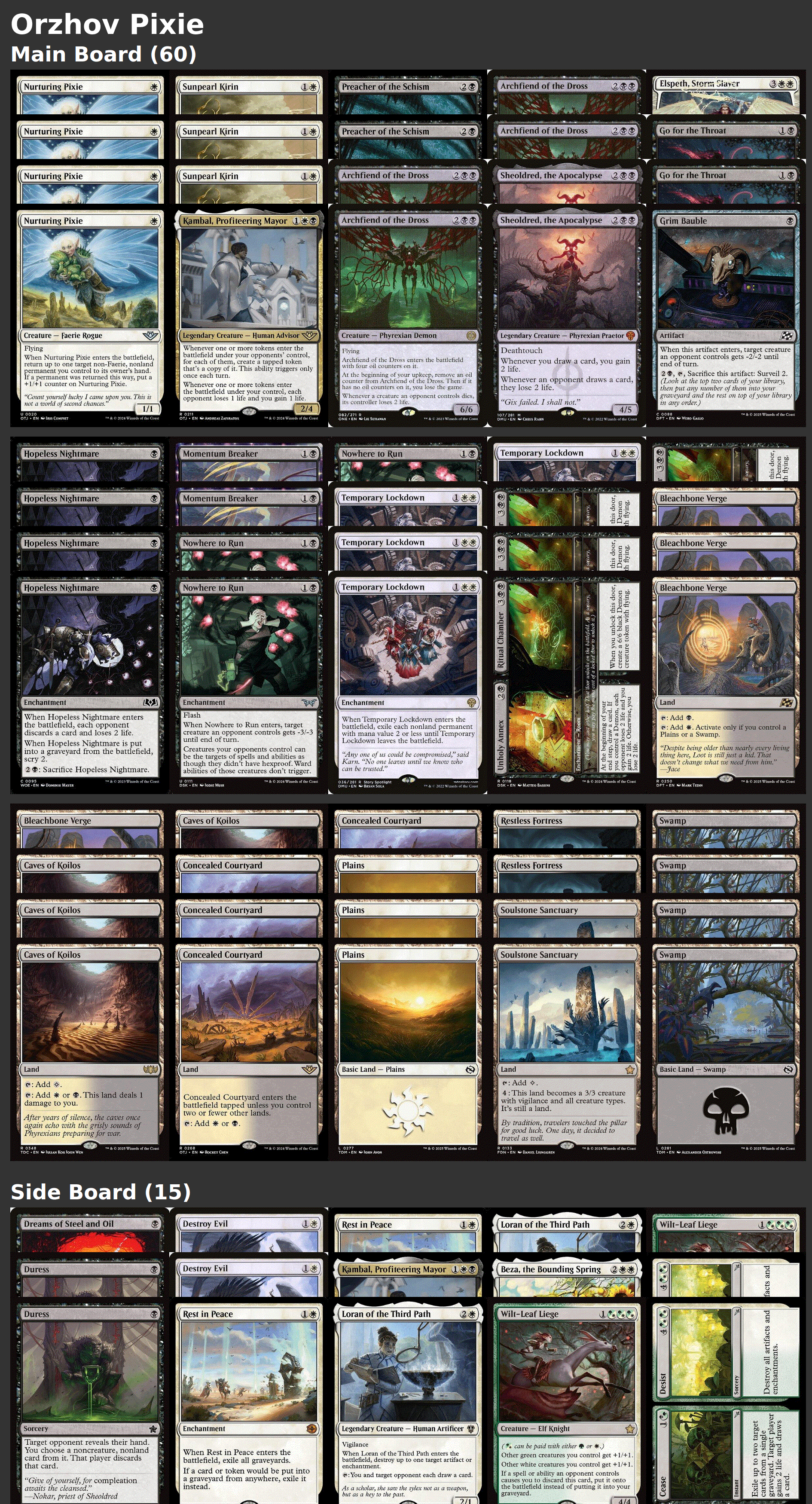 Orzhov Pixie