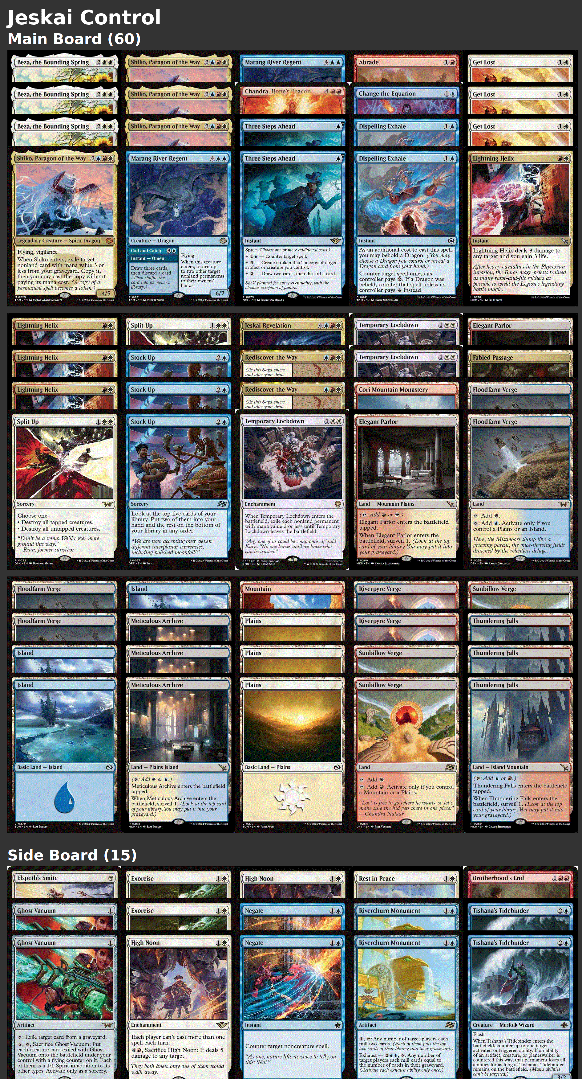 Jeskai Control