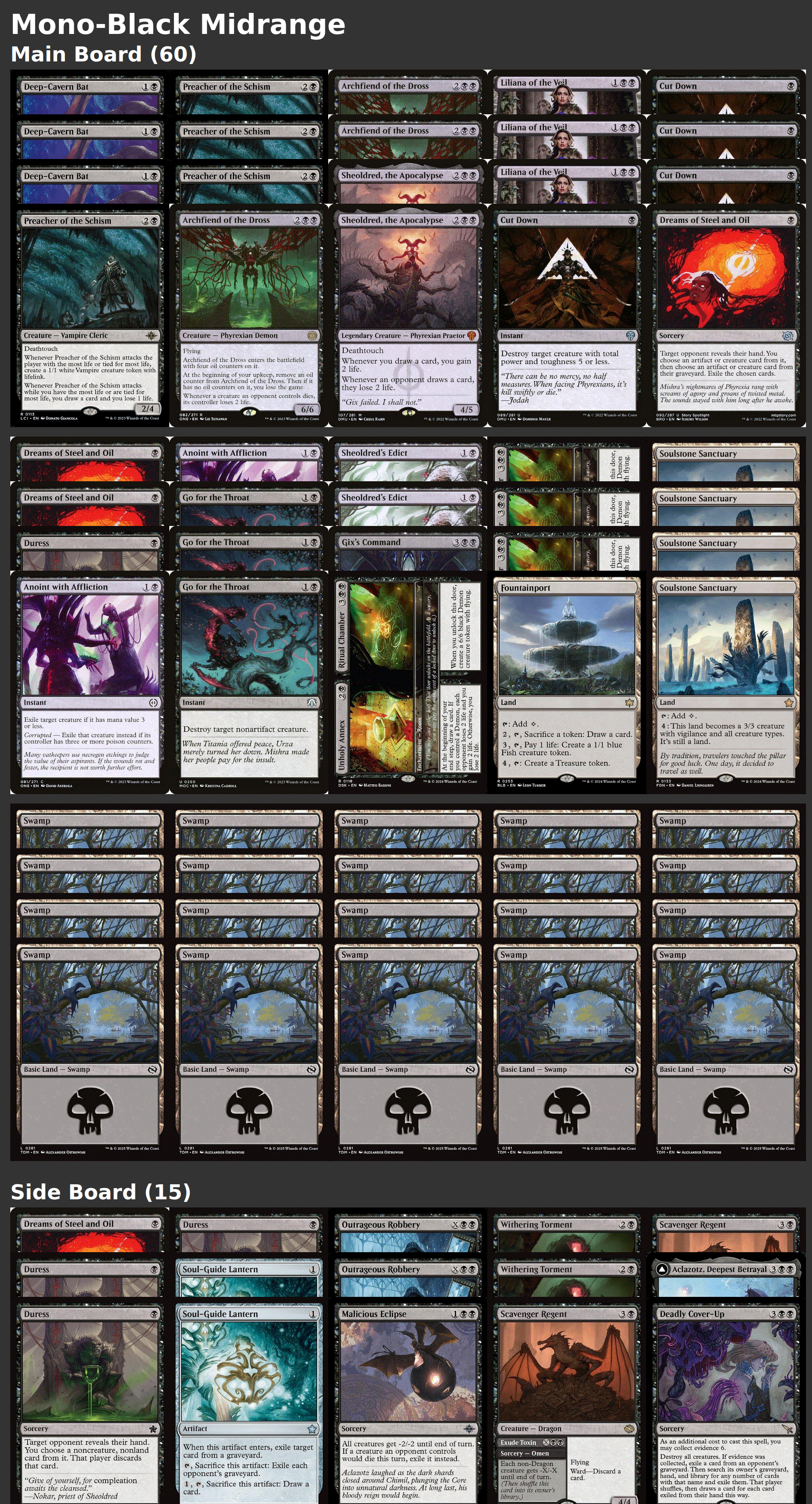 Mono-Black Midrange