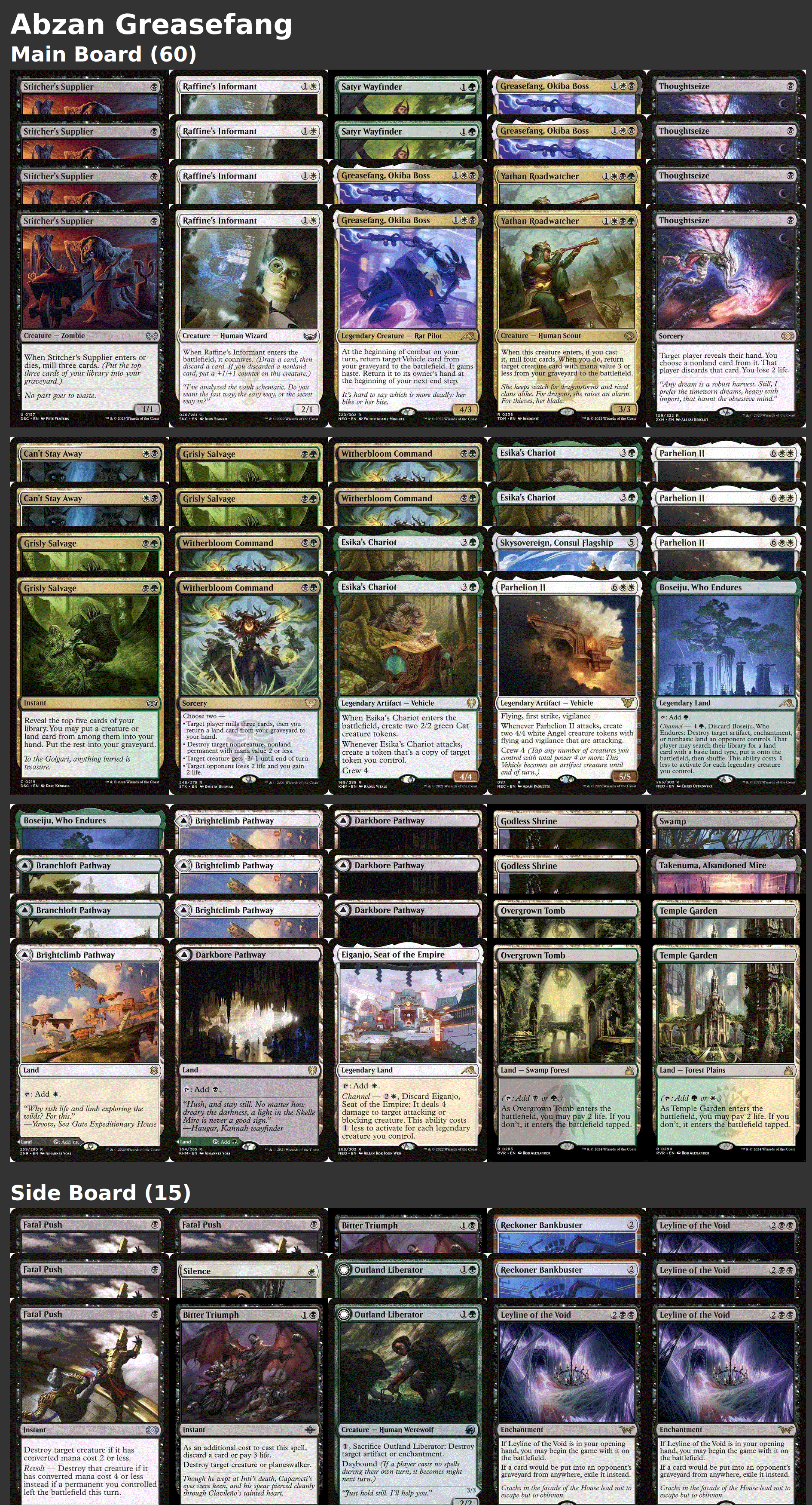 Abzan Greasefang