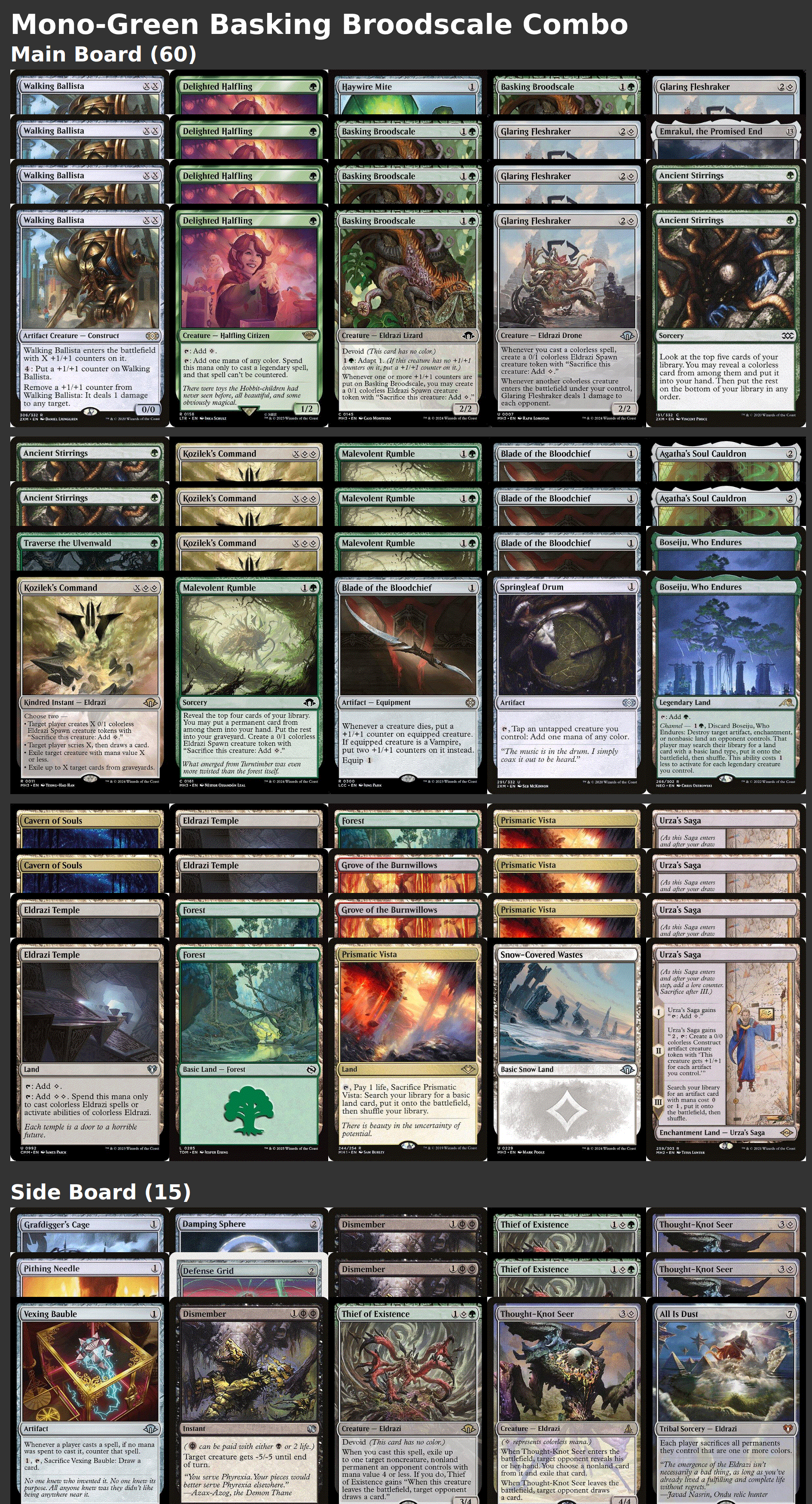 Mono-Green Basking Broodscale Combo