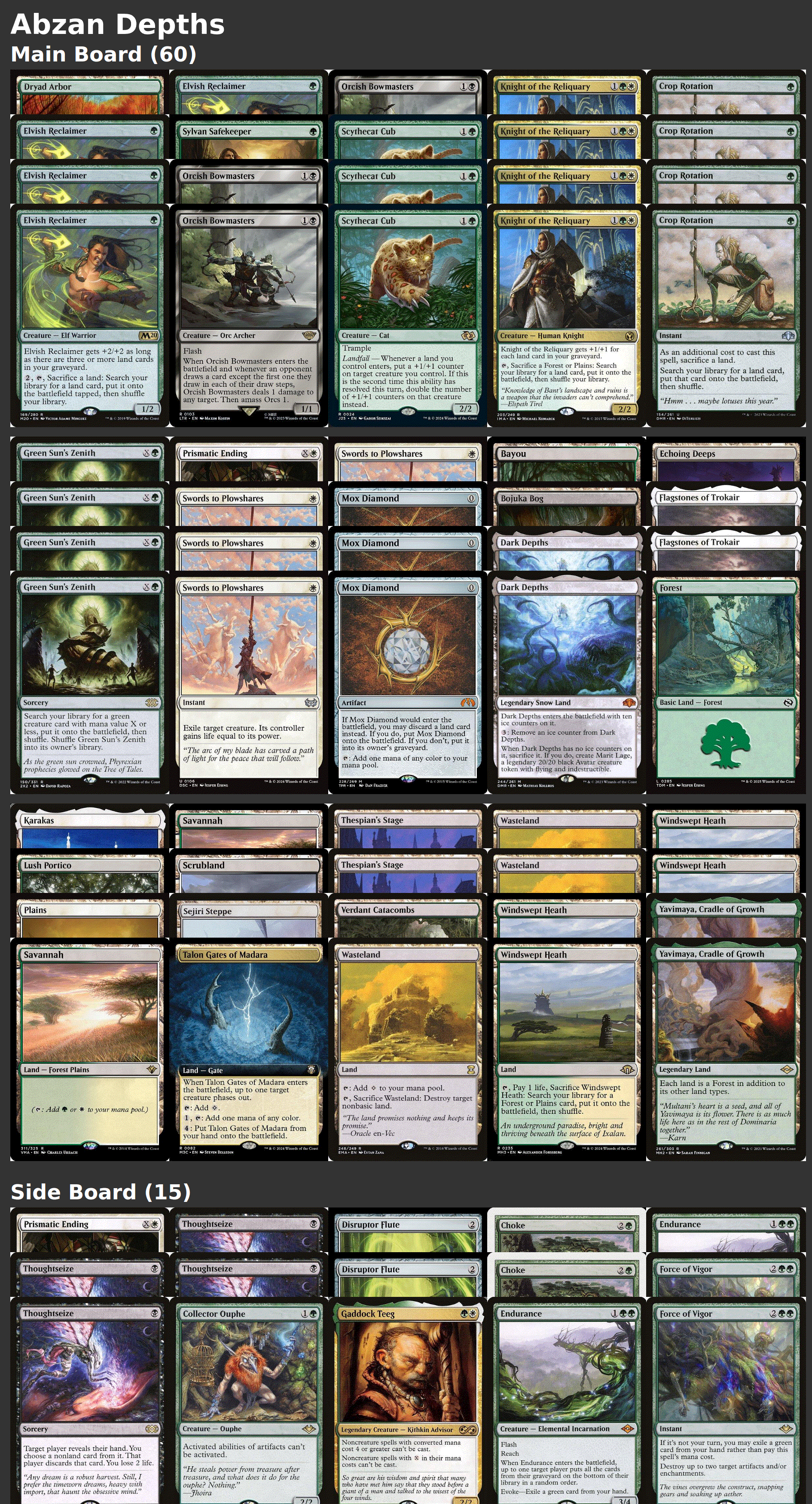 Abzan Depths