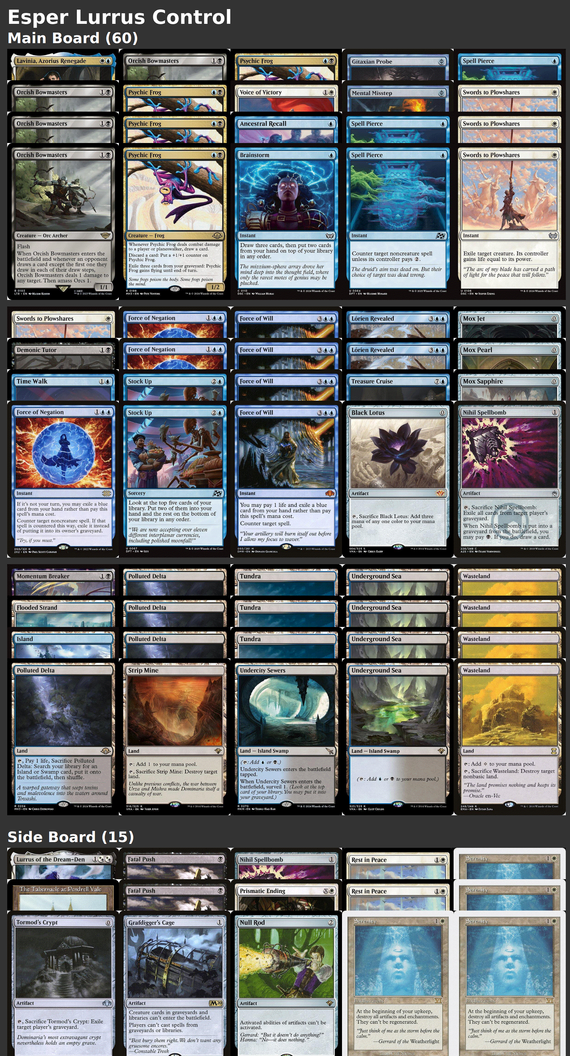 Esper Lurrus Control