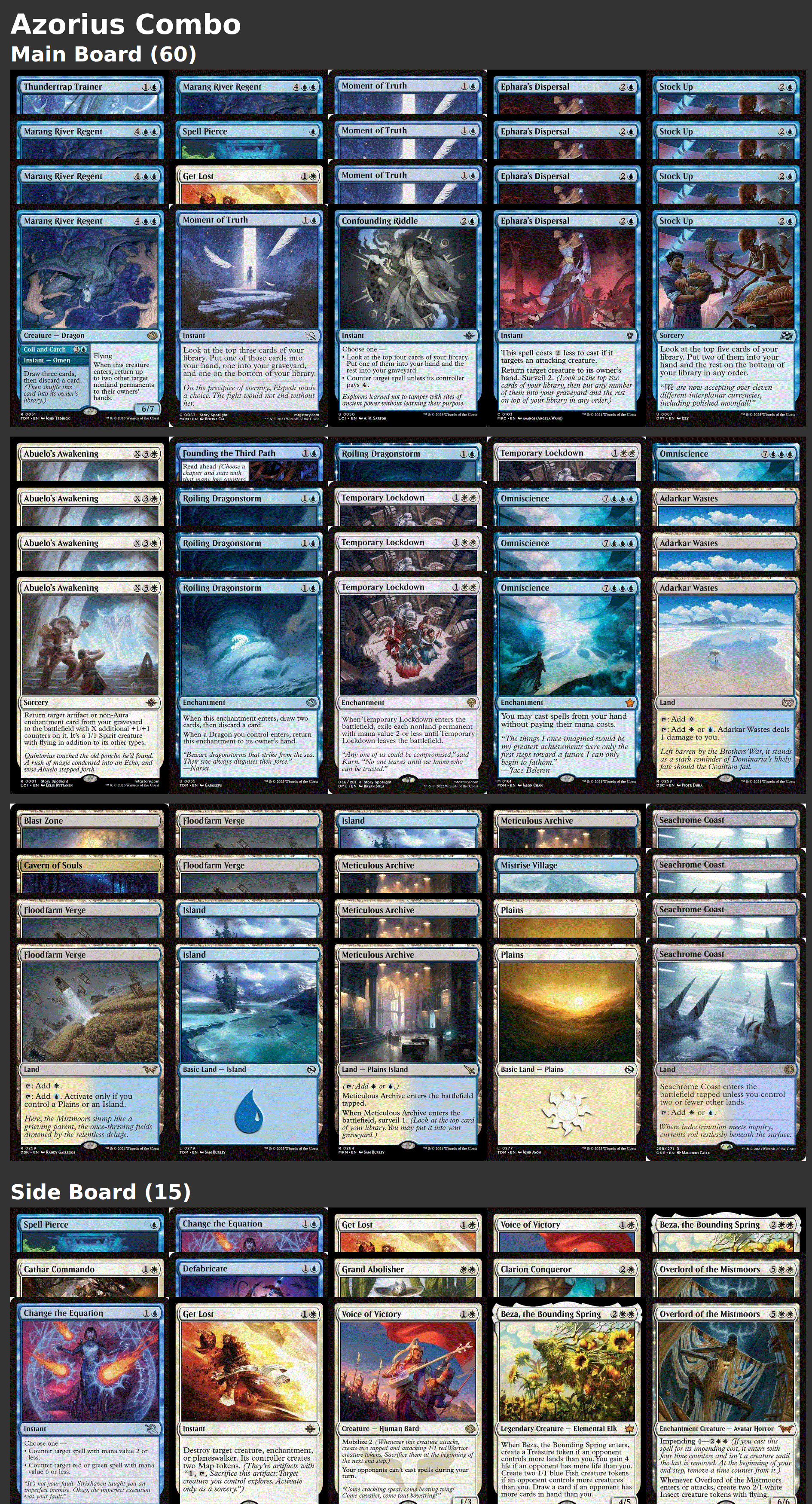 Azorius Combo
