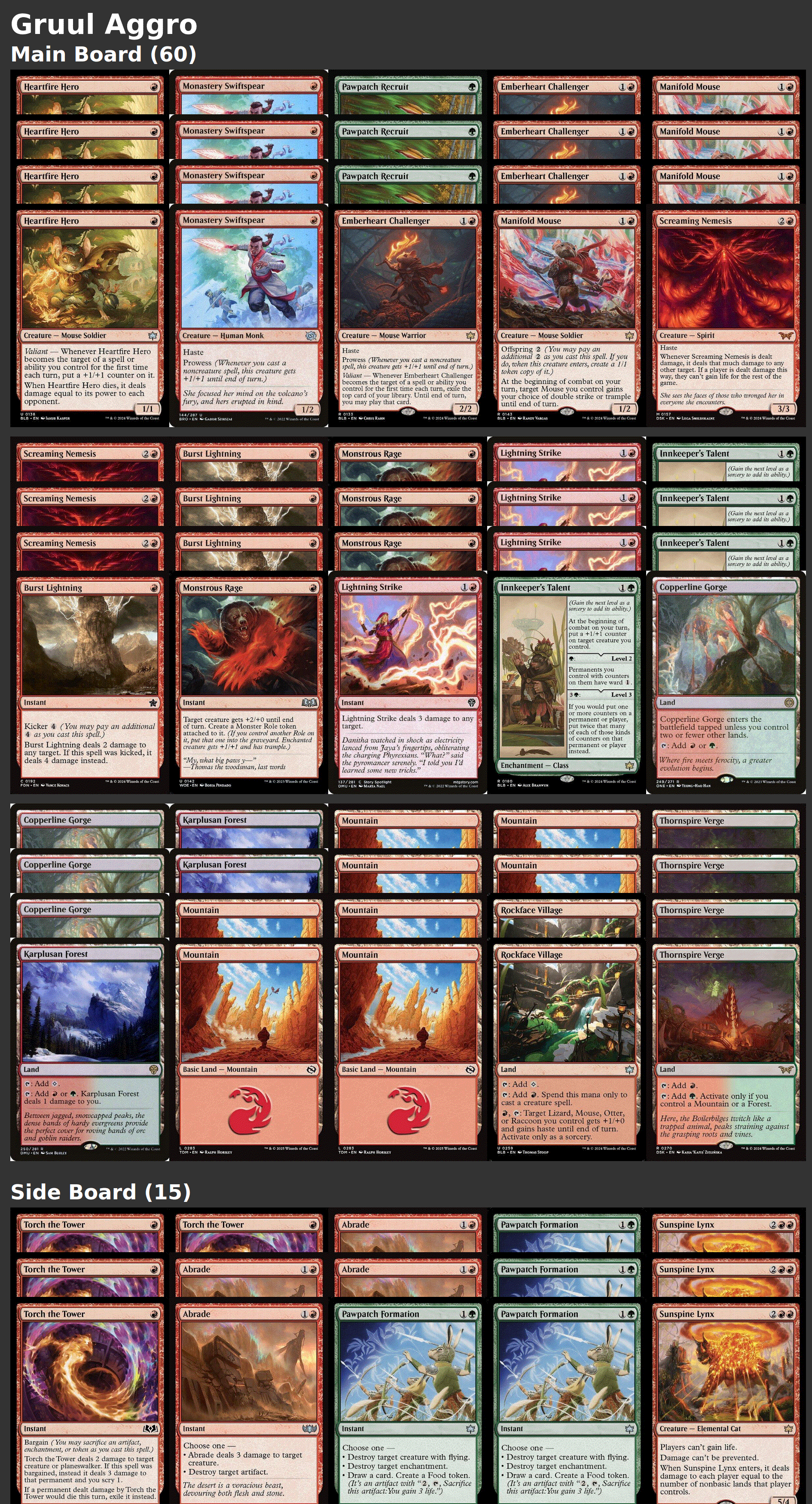 Gruul Aggro