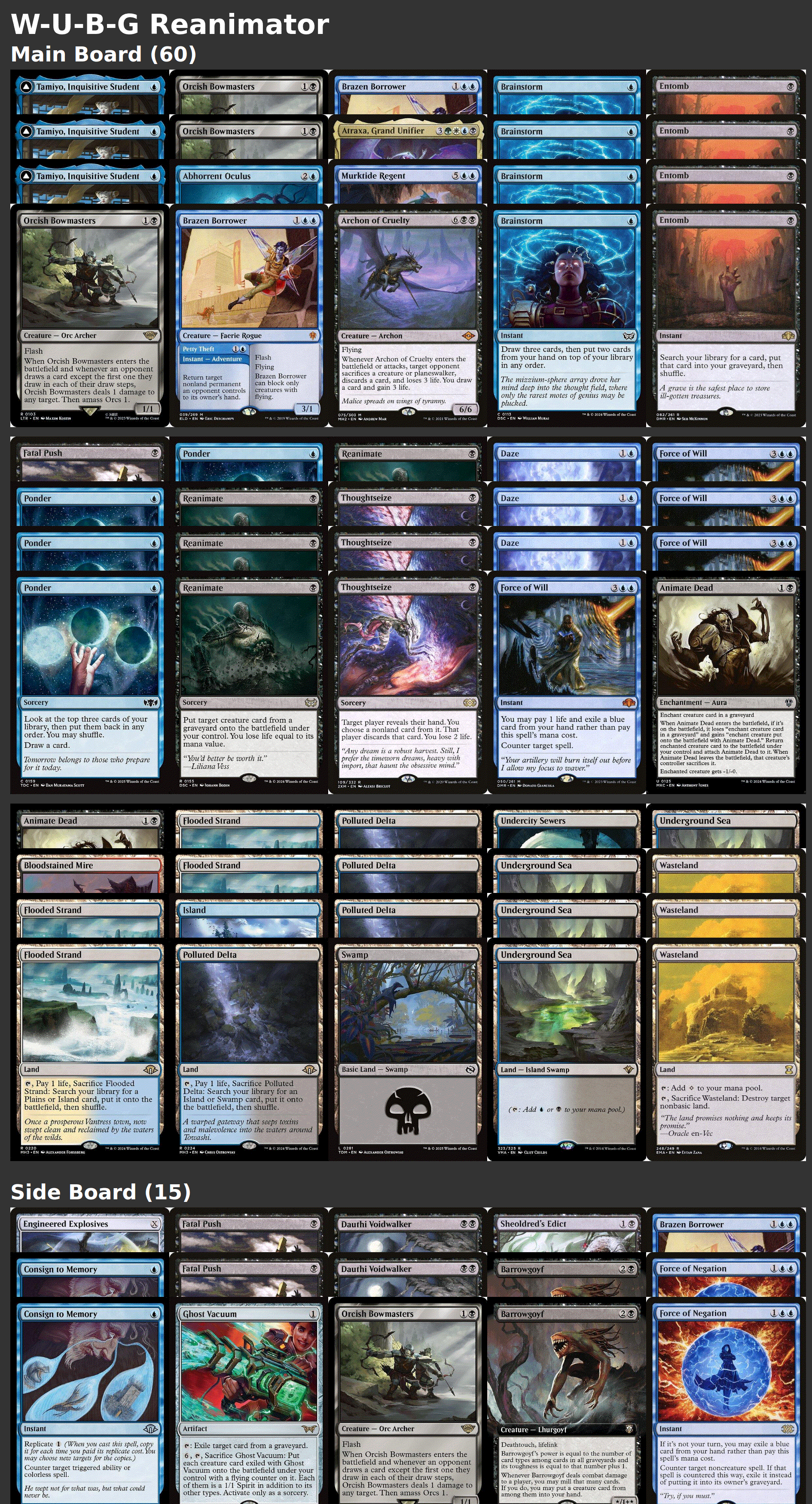 W-U-B-G Reanimator