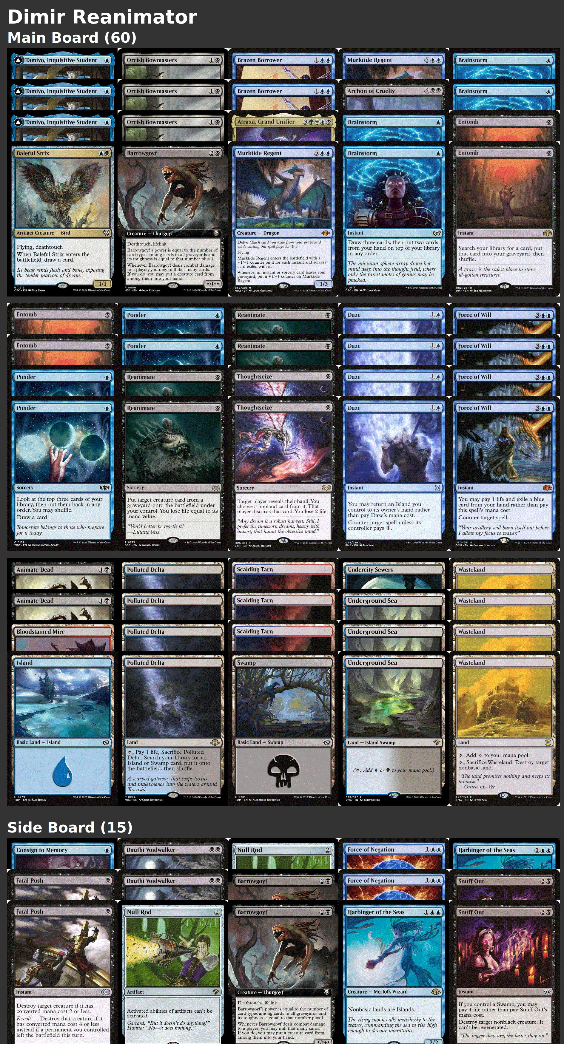 Dimir Reanimator