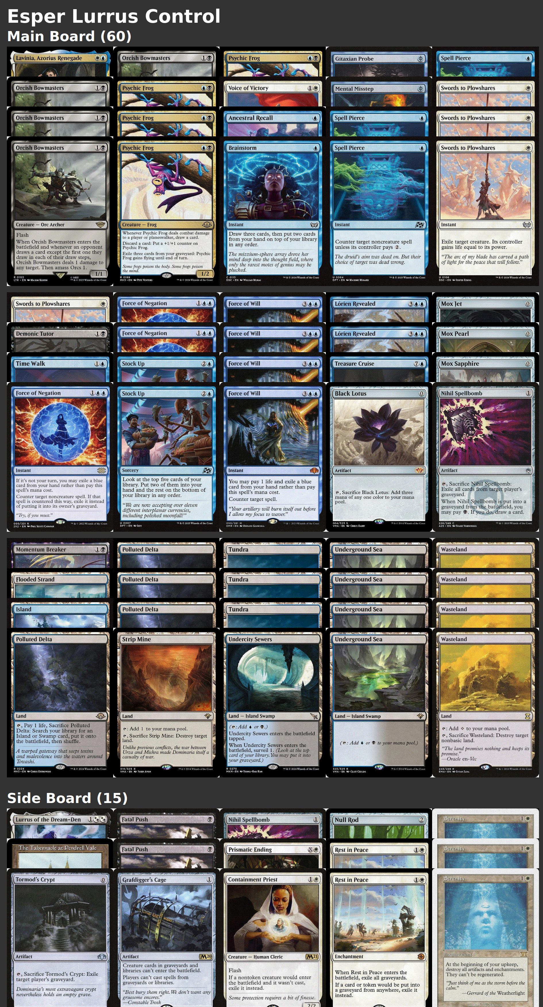 Esper Lurrus Control
