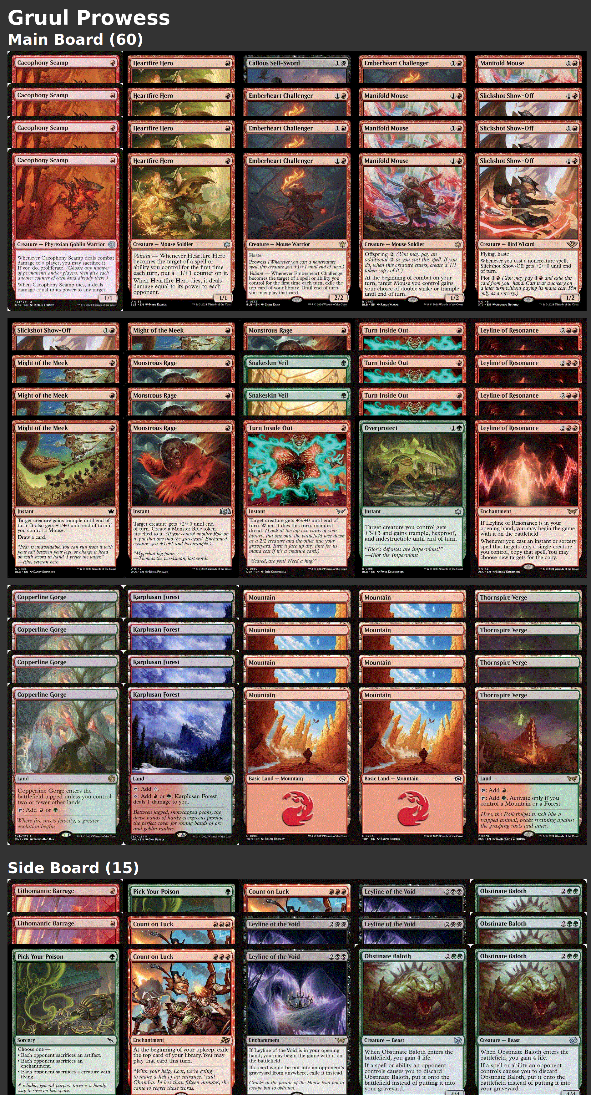 Gruul Prowess