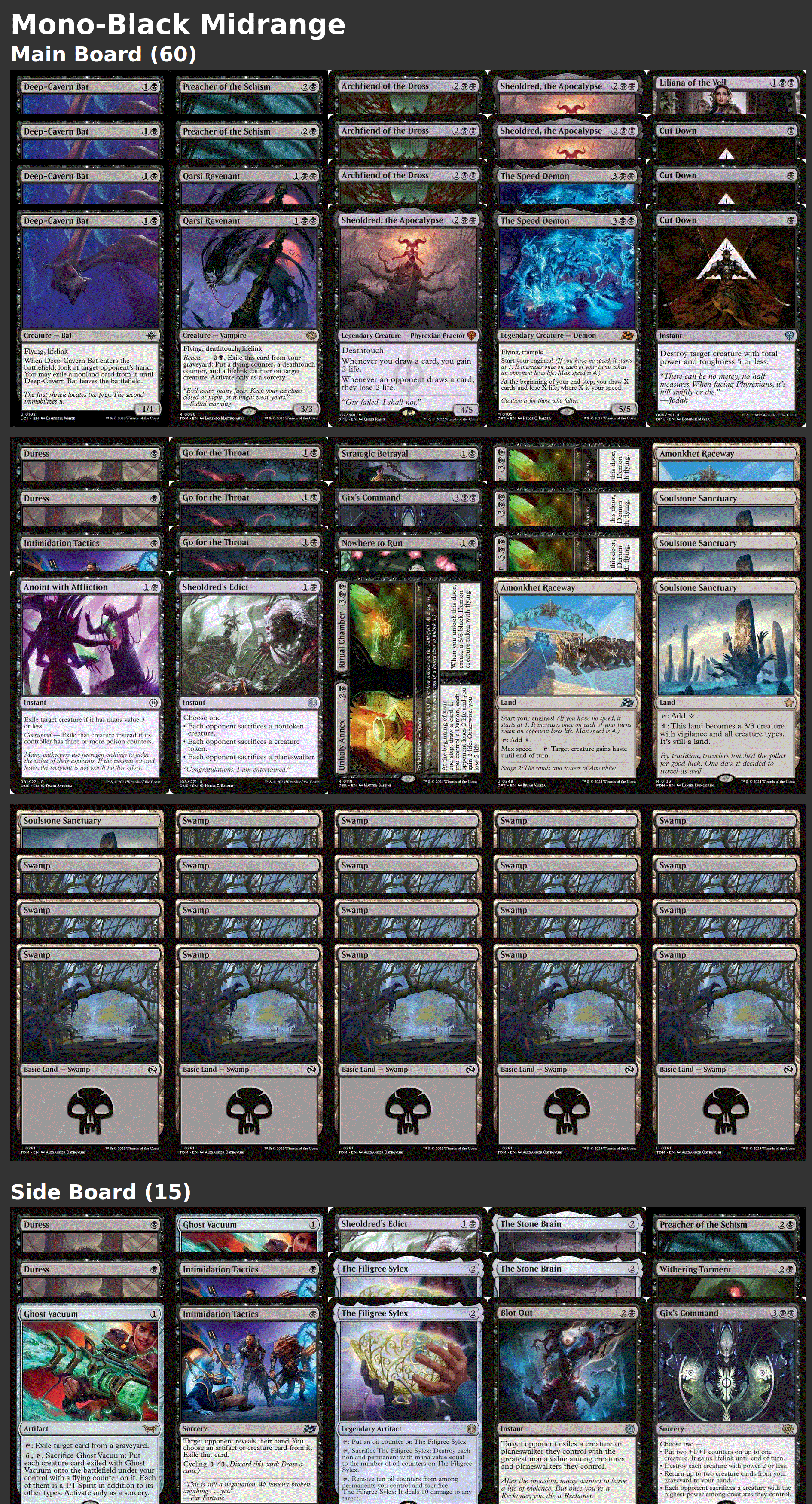 Mono-Black Midrange