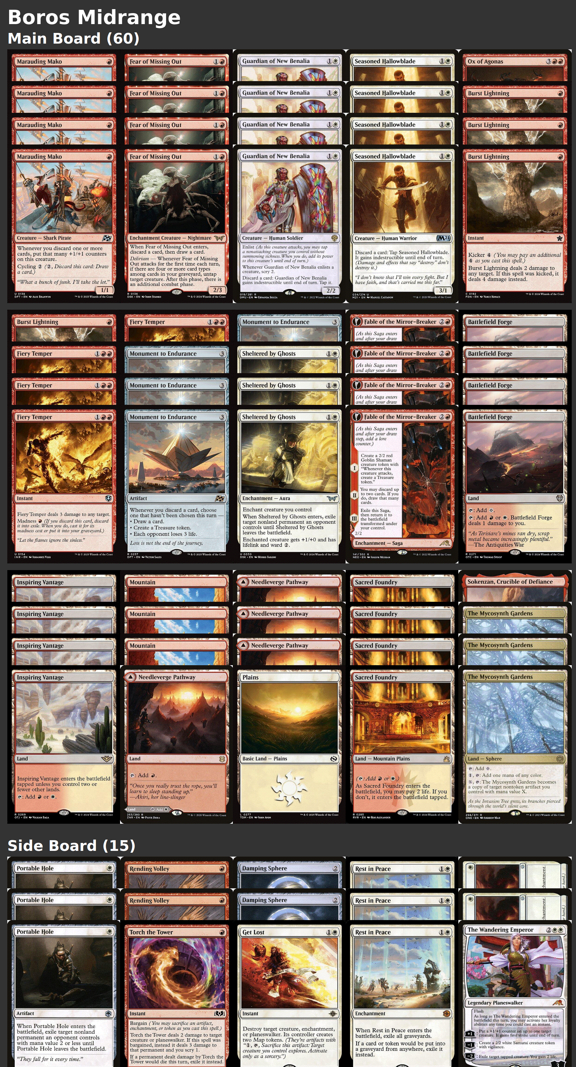 Boros Midrange