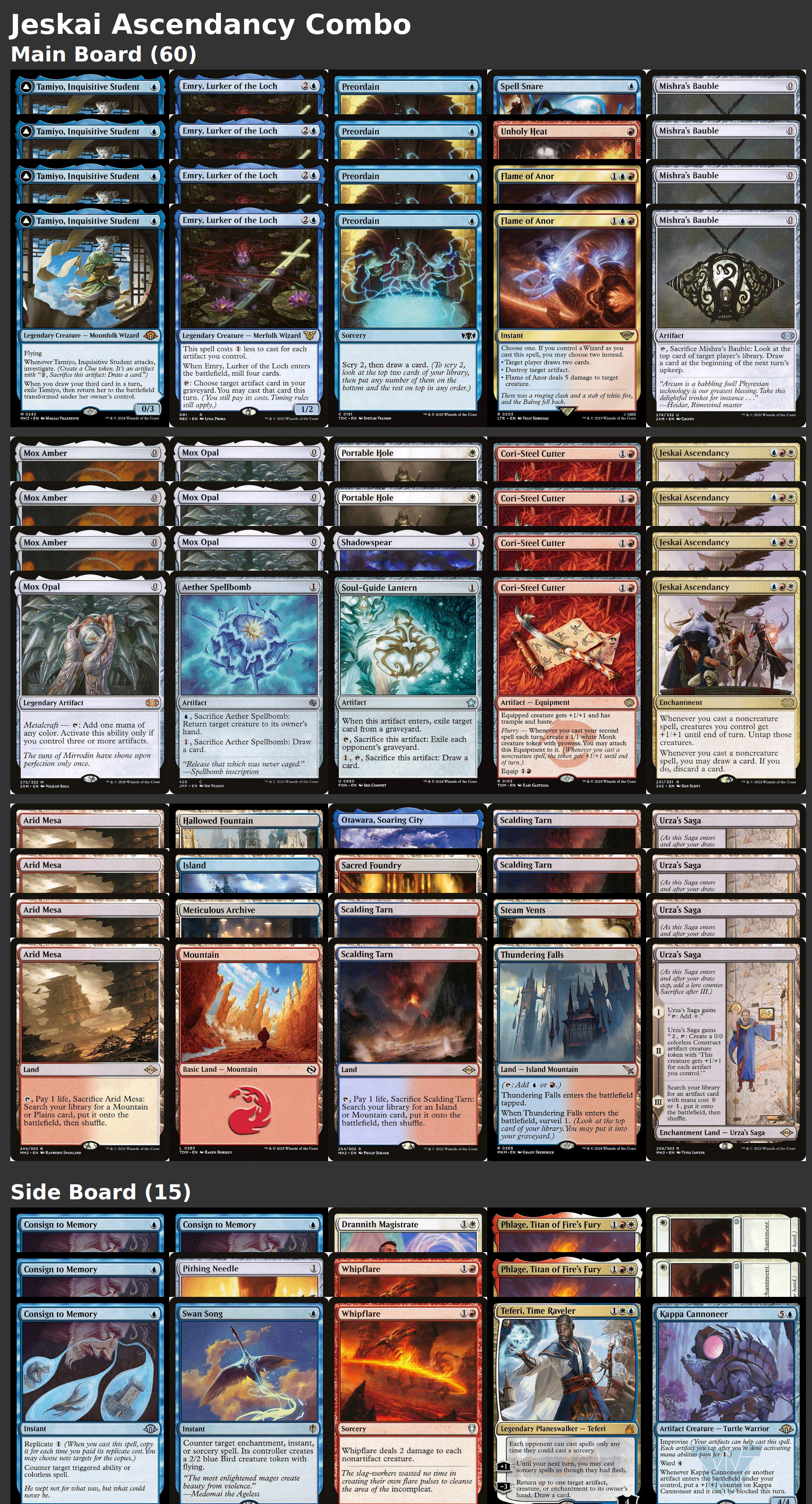 Jeskai Ascendancy Combo