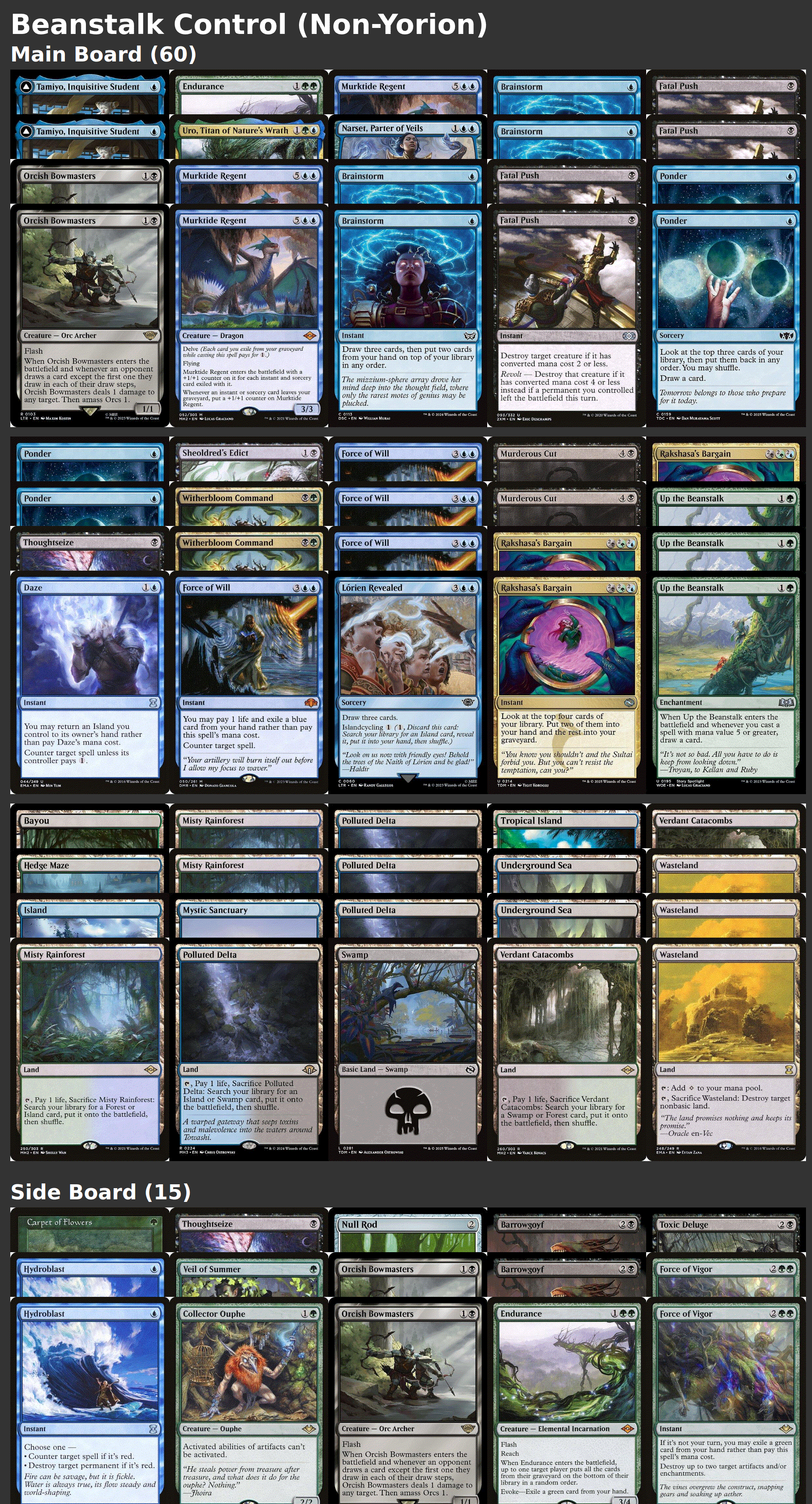Beanstalk Control (Non-Yorion)