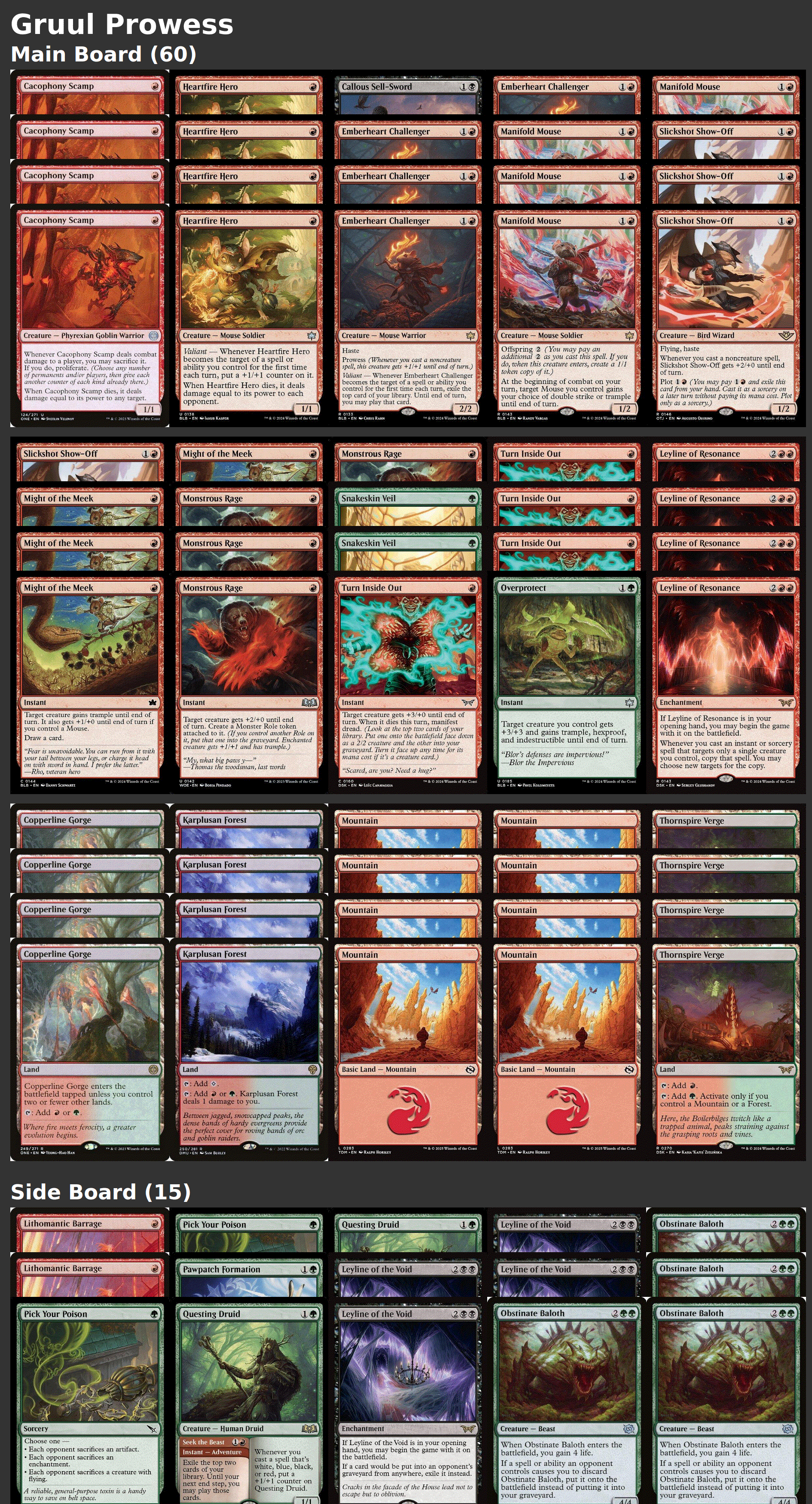 Gruul Prowess