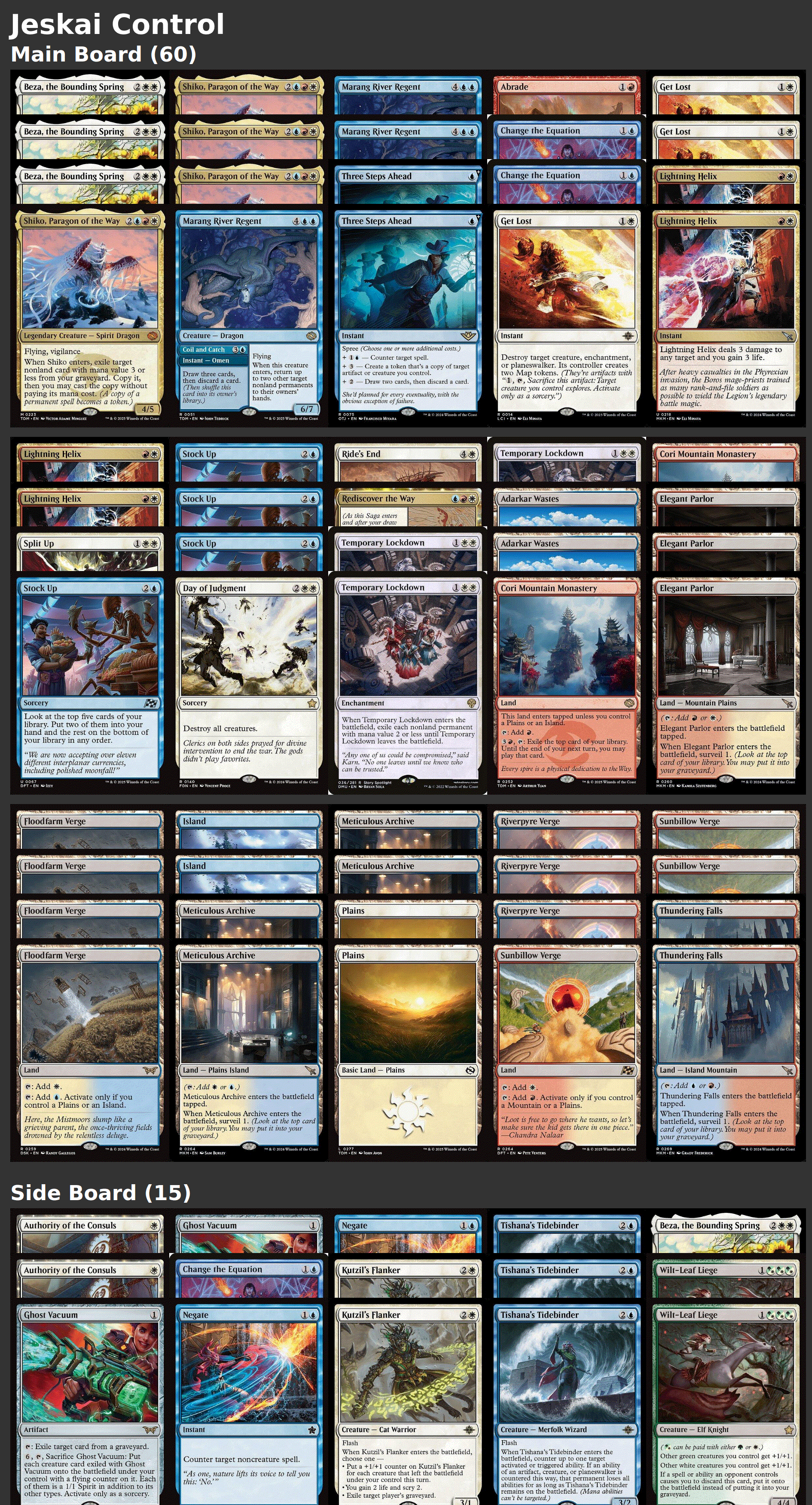 Jeskai Control