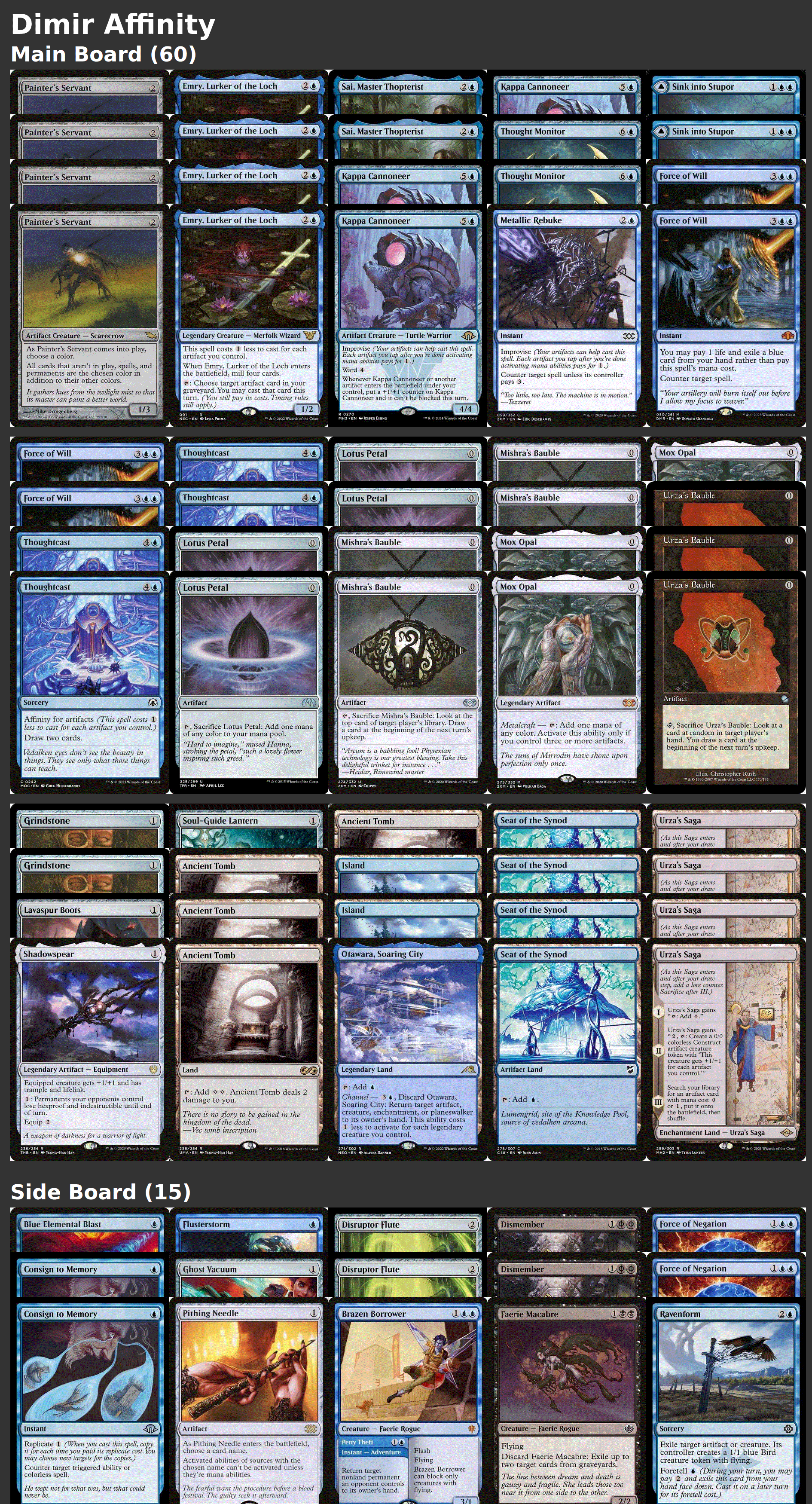Dimir Affinity