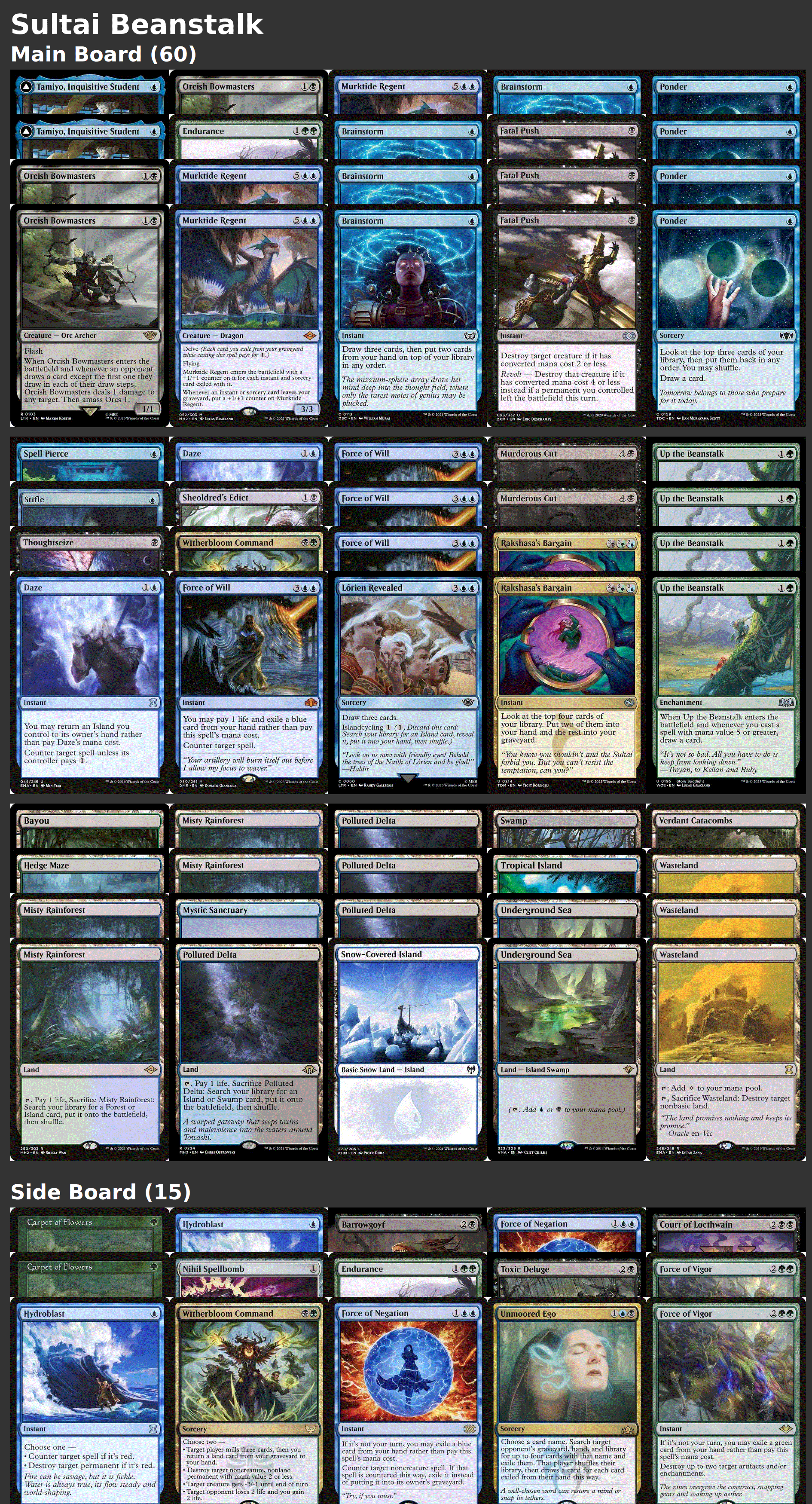 Sultai Beanstalk