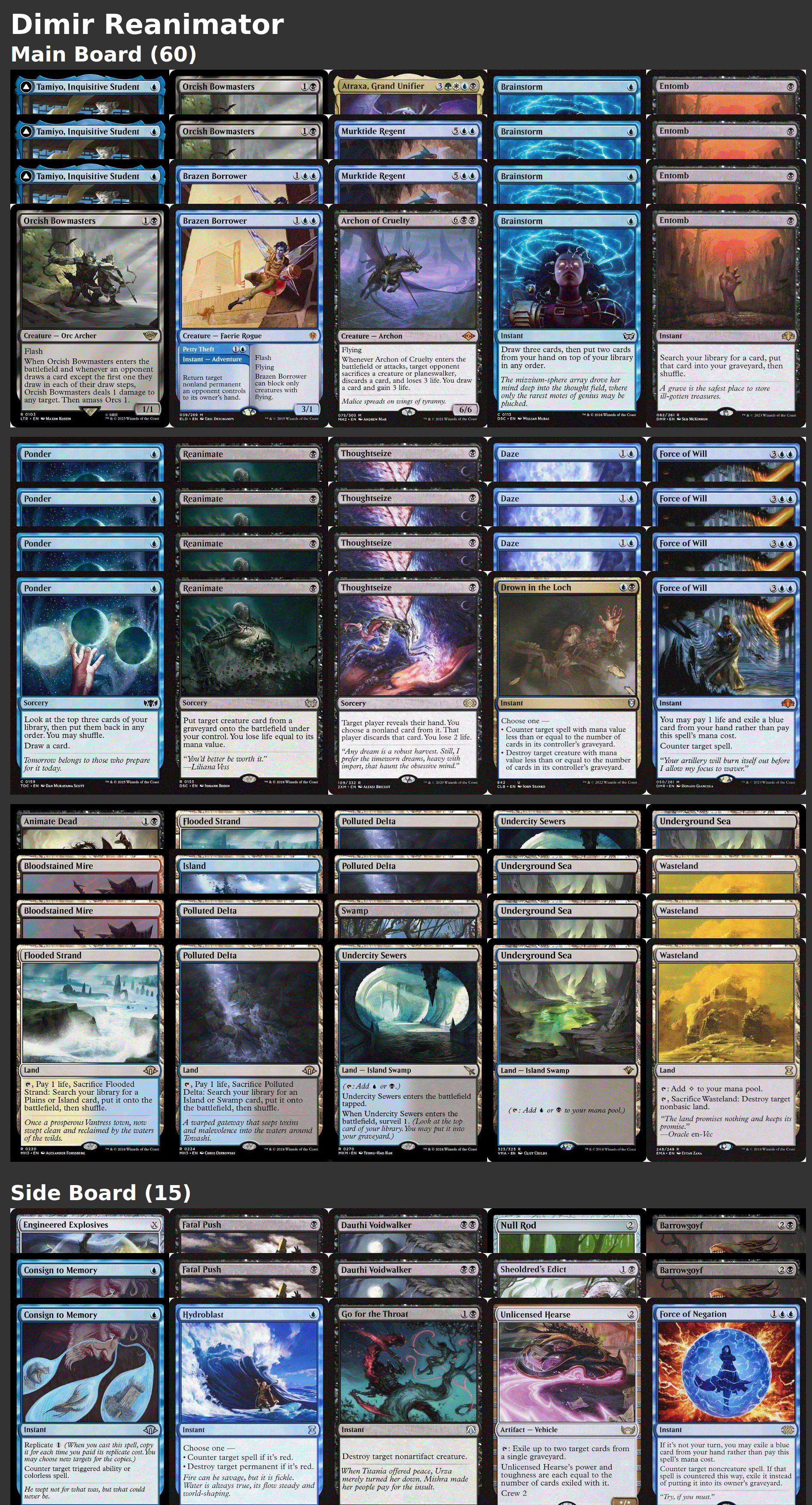 Dimir Reanimator
