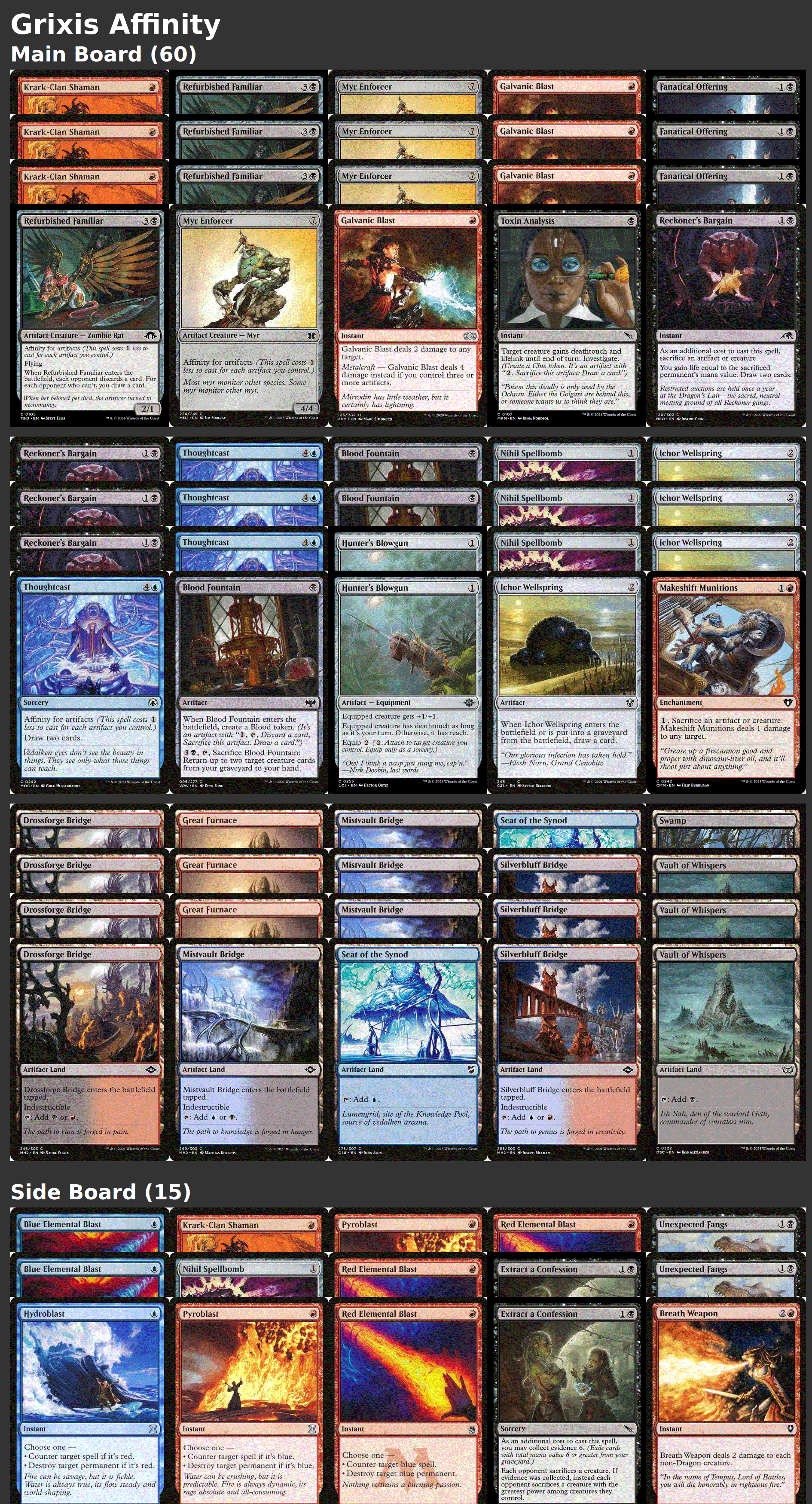 Grixis Affinity