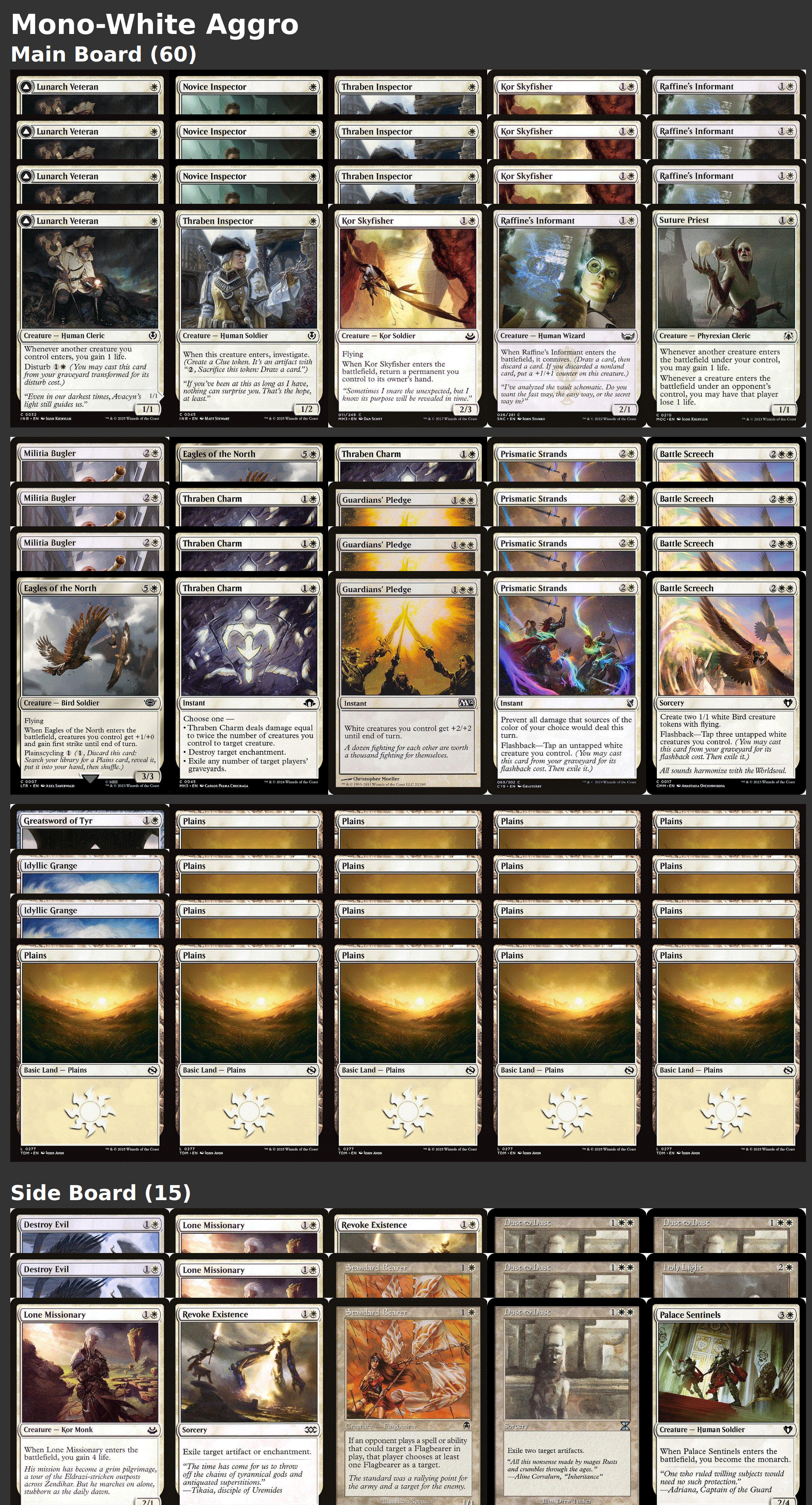 Mono-White Aggro