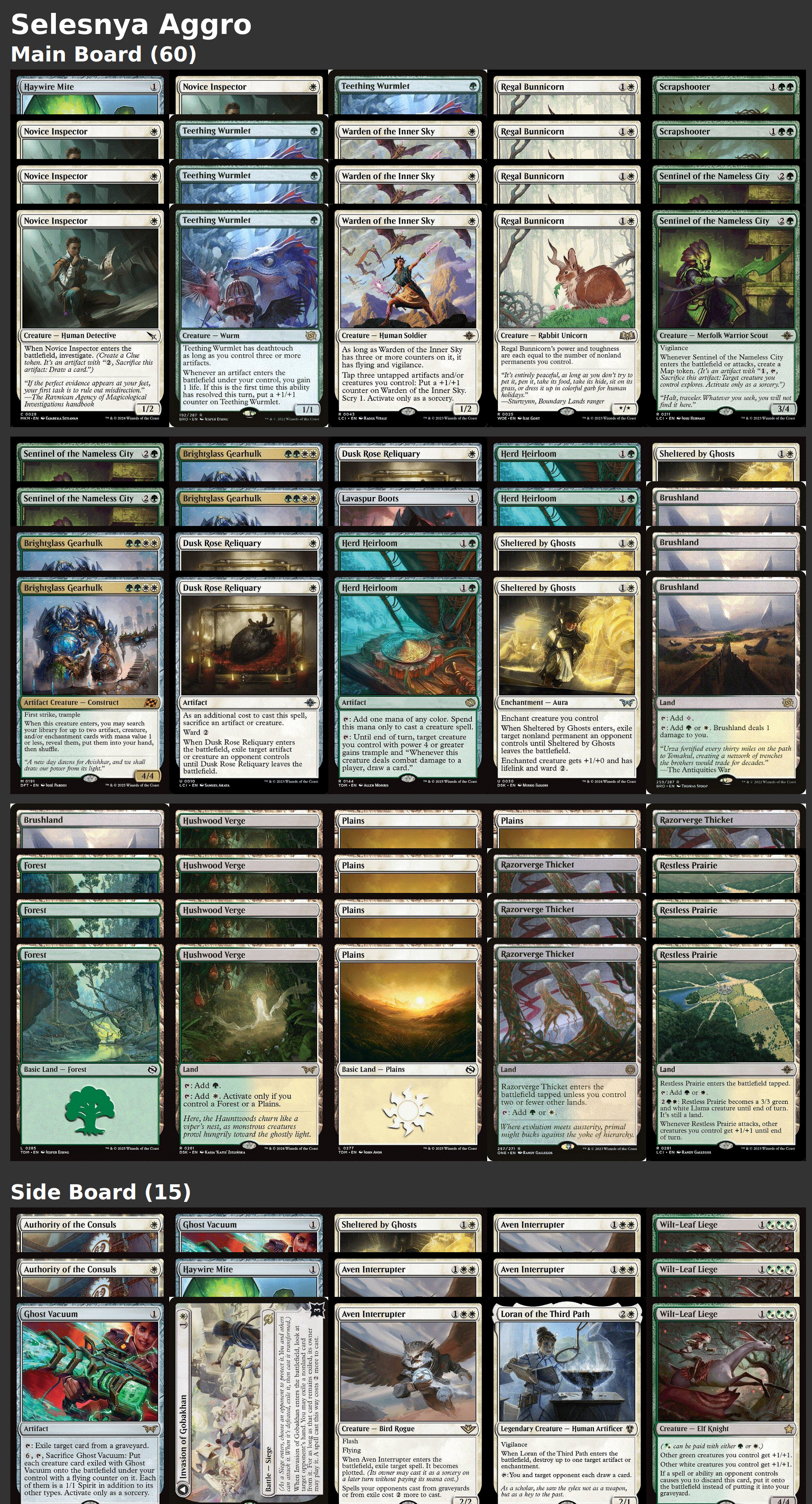 Selesnya Aggro